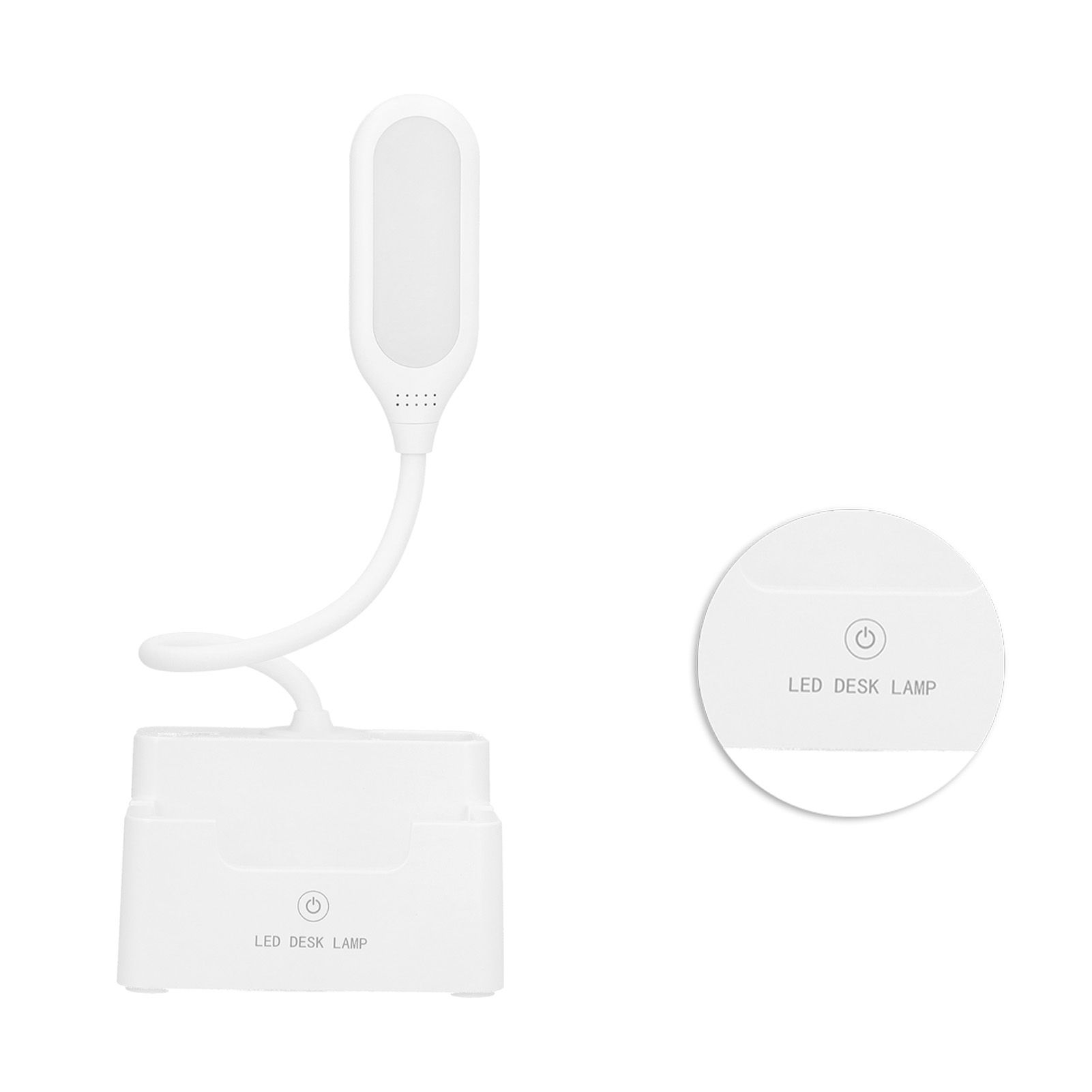 Eye Protection Desk Lamp Student Bedroom Book Light Touch Multifunctional Pen view 6
