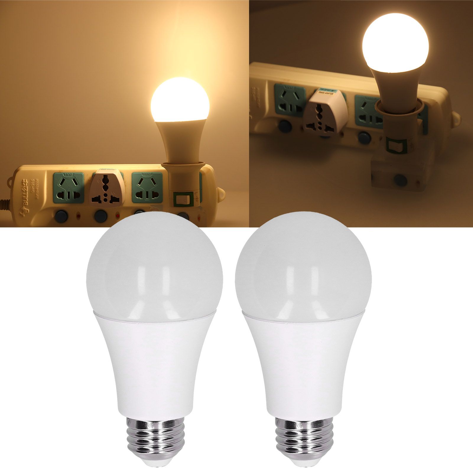 2Pcs E27 LED Light Bulb NonDimmable Energy Saving Lamp 13W/1560LM for Bedroom view 11