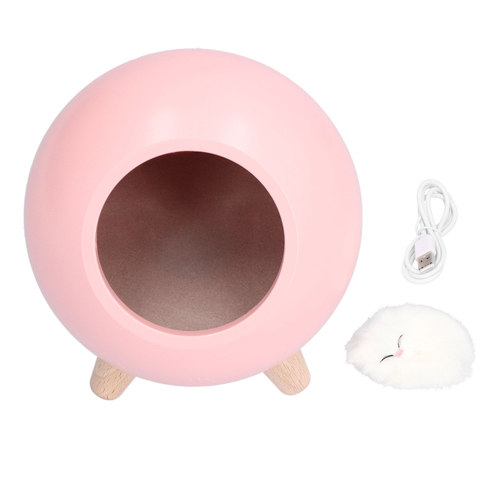 USB Atmosphere Lamp Children Girls Bedroom Bedside Cartoon LED Sleeping Night view 2