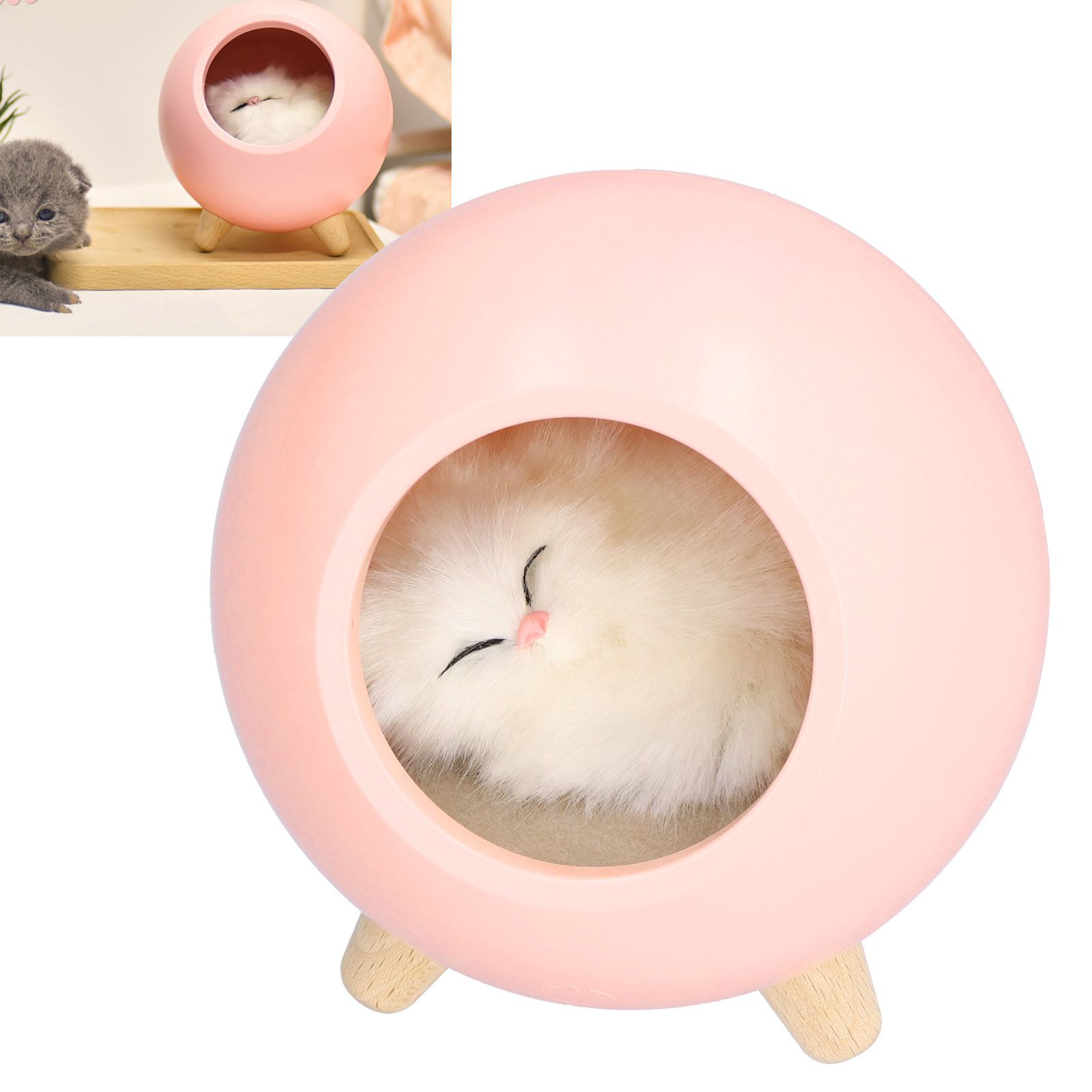 USB Atmosphere Lamp Children Girls Bedroom Bedside Cartoon LED Sleeping Night view 12