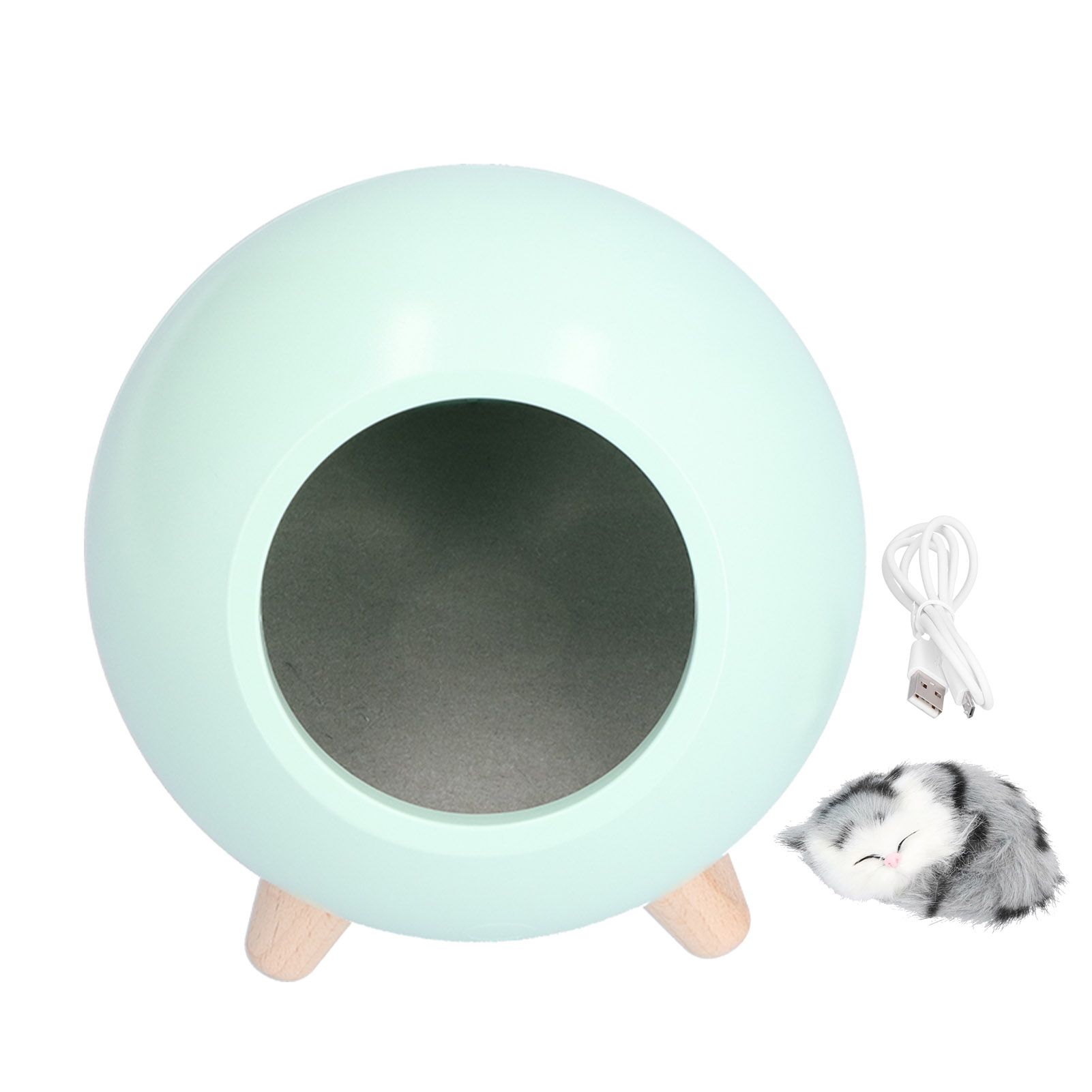 USB Atmosphere Lamp Children Girls Bedroom Bedside Cartoon LED Sleeping Night view 2