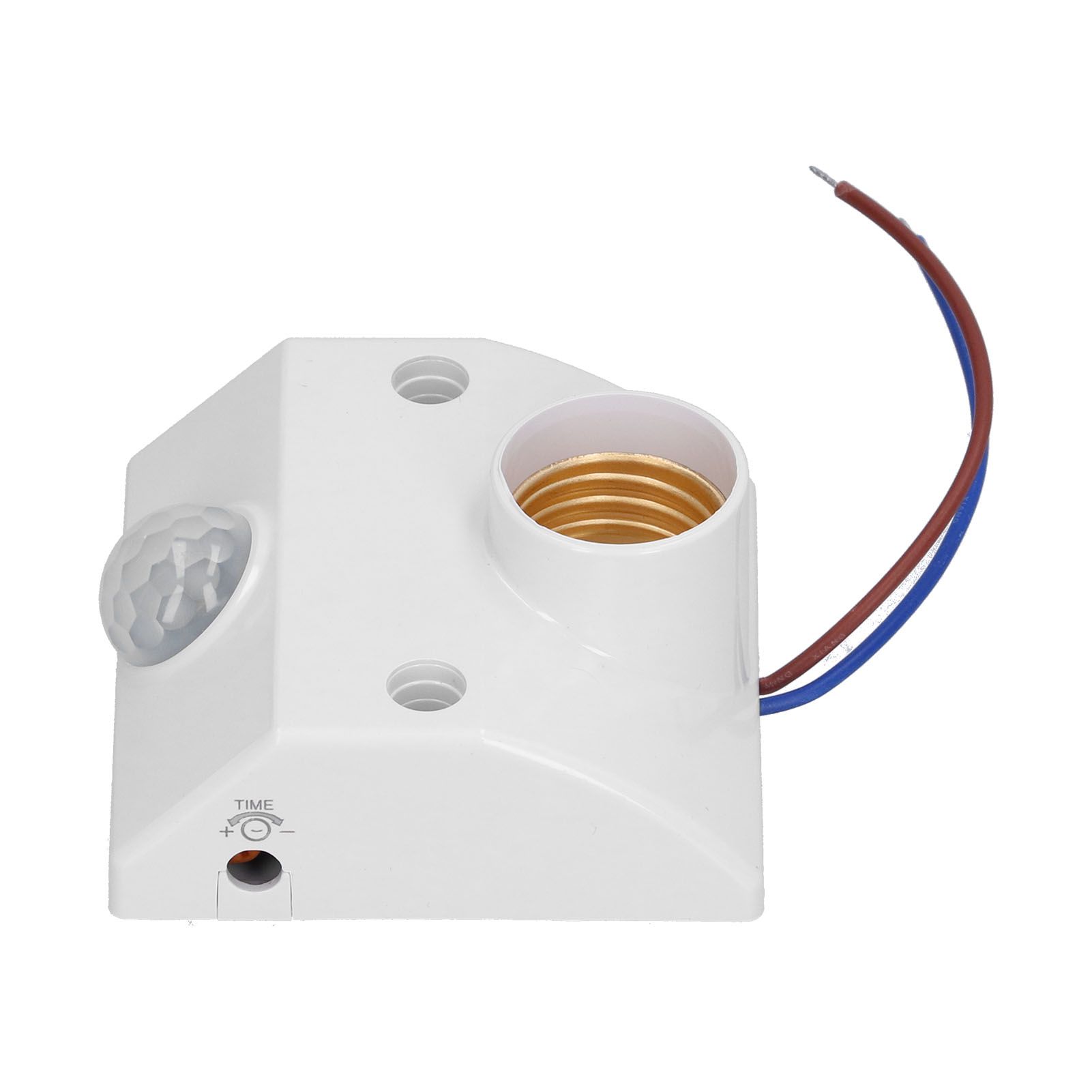E27 Induction Lamp Holder Low Energy Body Infrared Sensing Bulb Holder 50W view 4