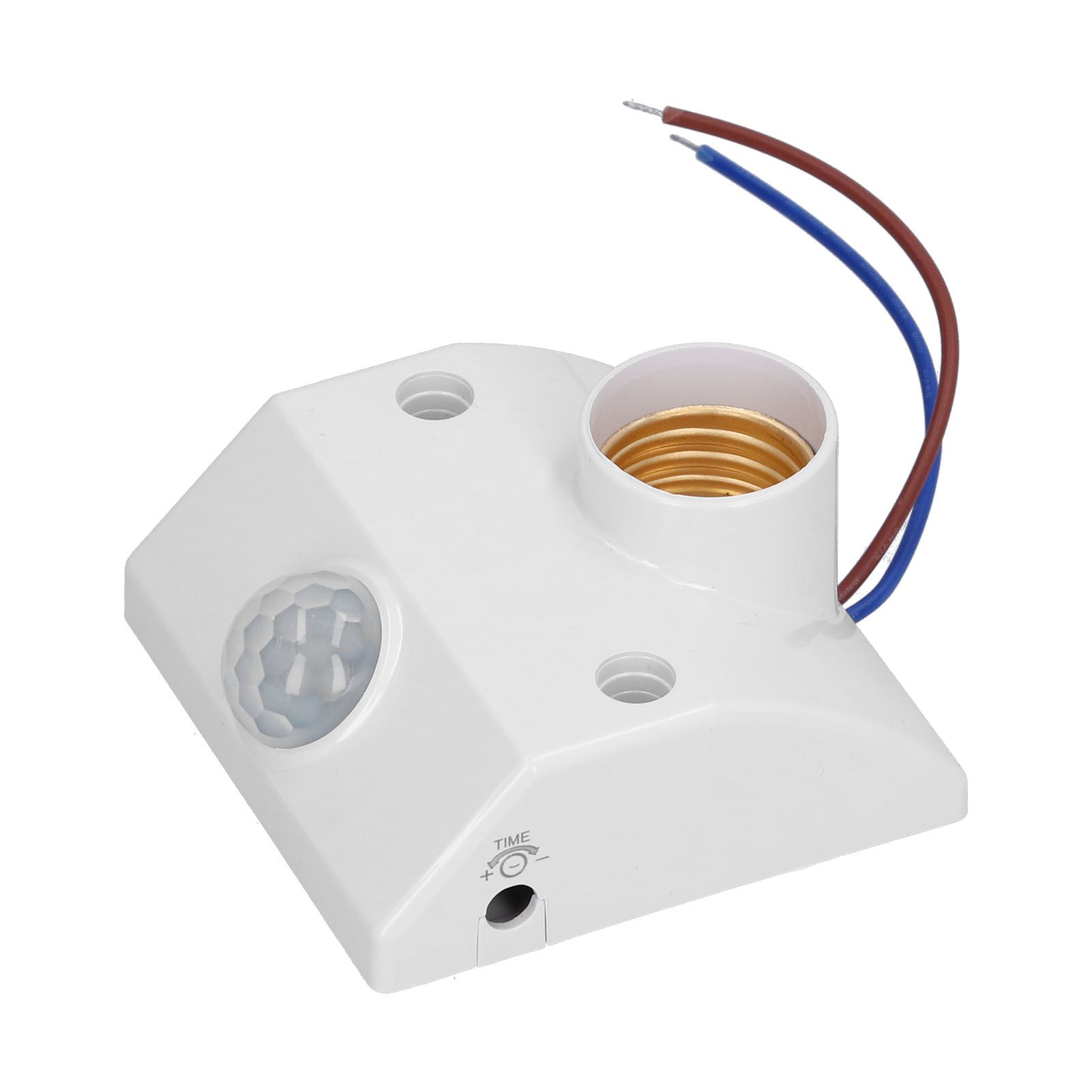 E27 Induction Lamp Holder Low Energy Body Infrared Sensing Bulb Holder 50W view 5