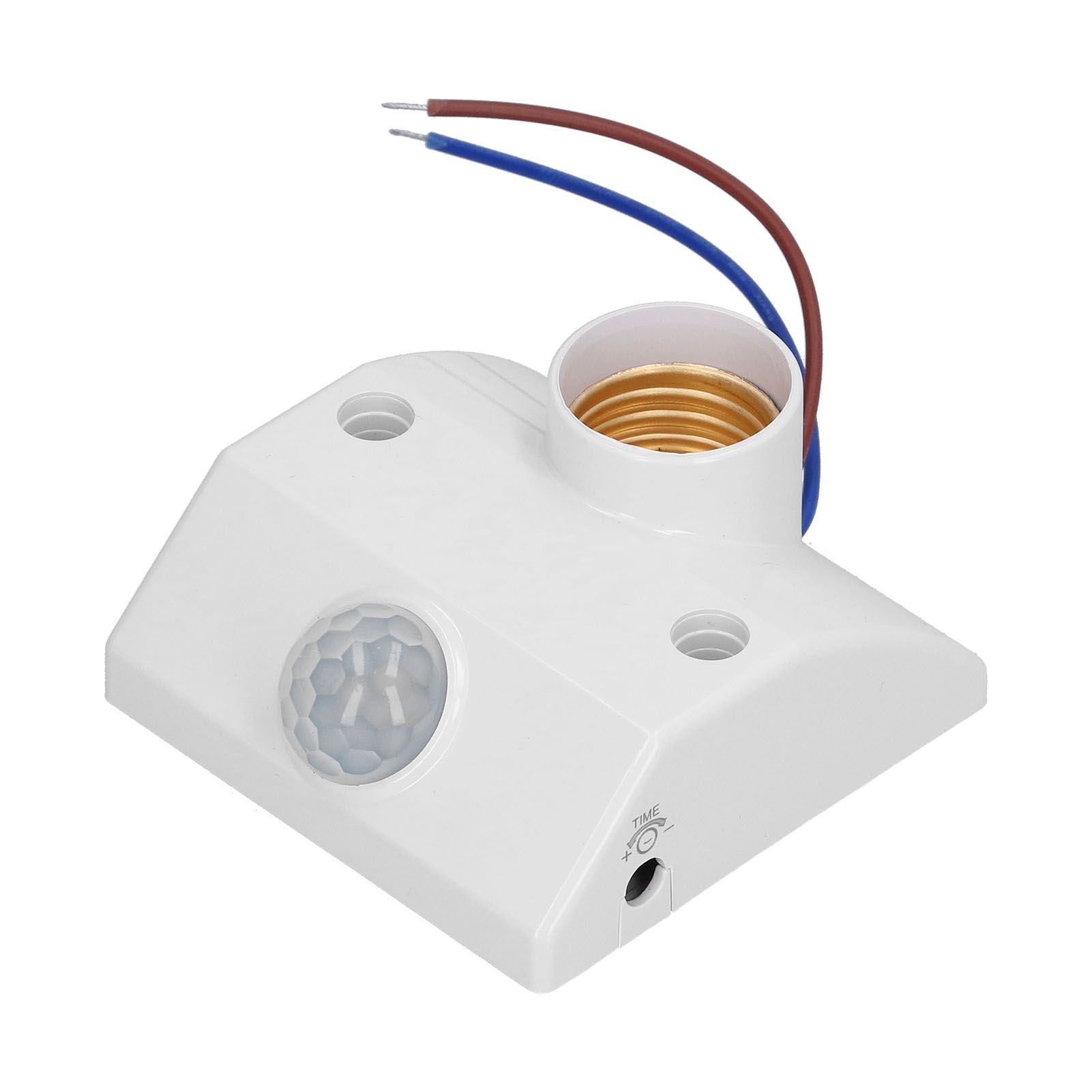 E27 Induction Lamp Holder Low Energy Body Infrared Sensing Bulb Holder 50W view 6