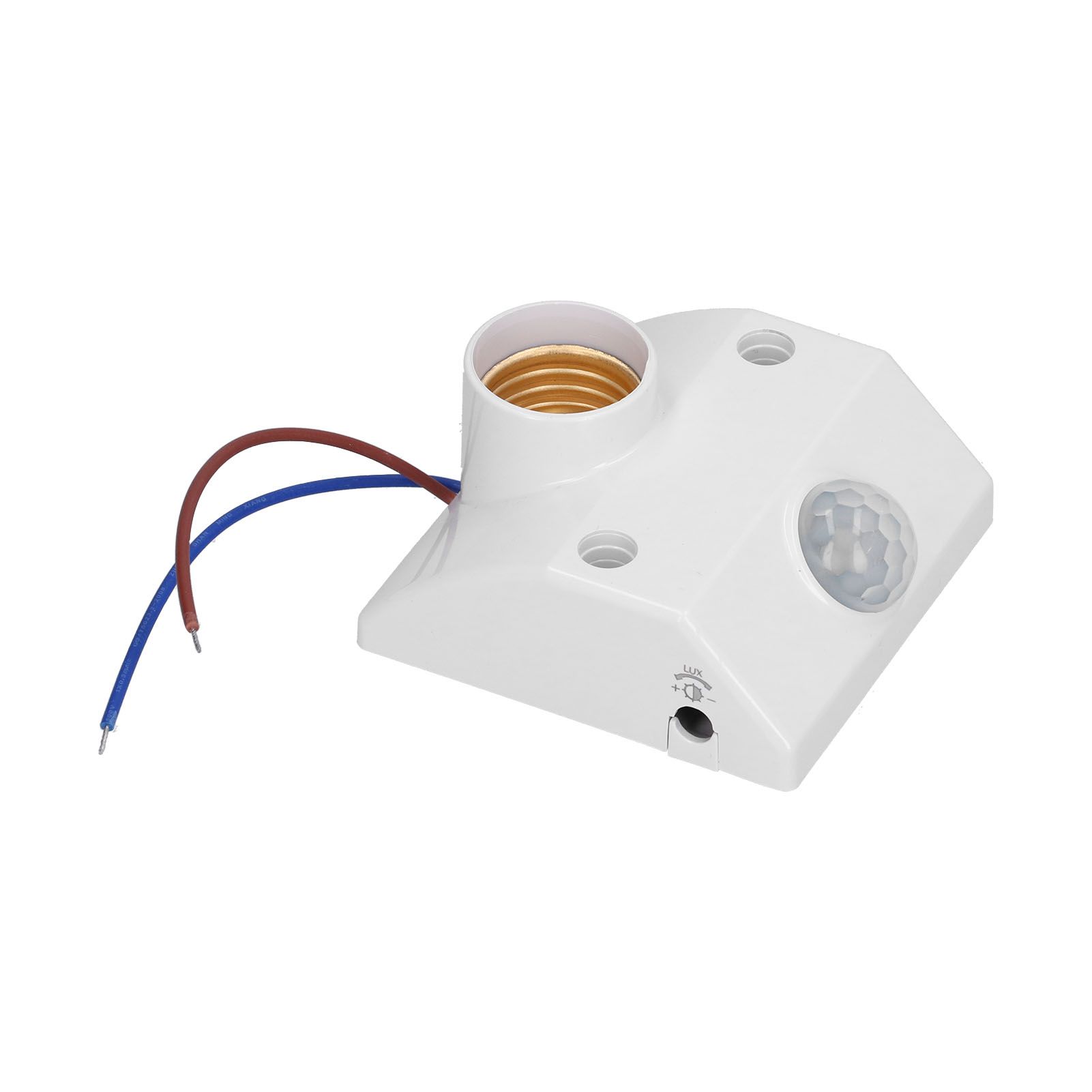 E27 Induction Lamp Holder Low Energy Body Infrared Sensing Bulb Holder 50W view 8