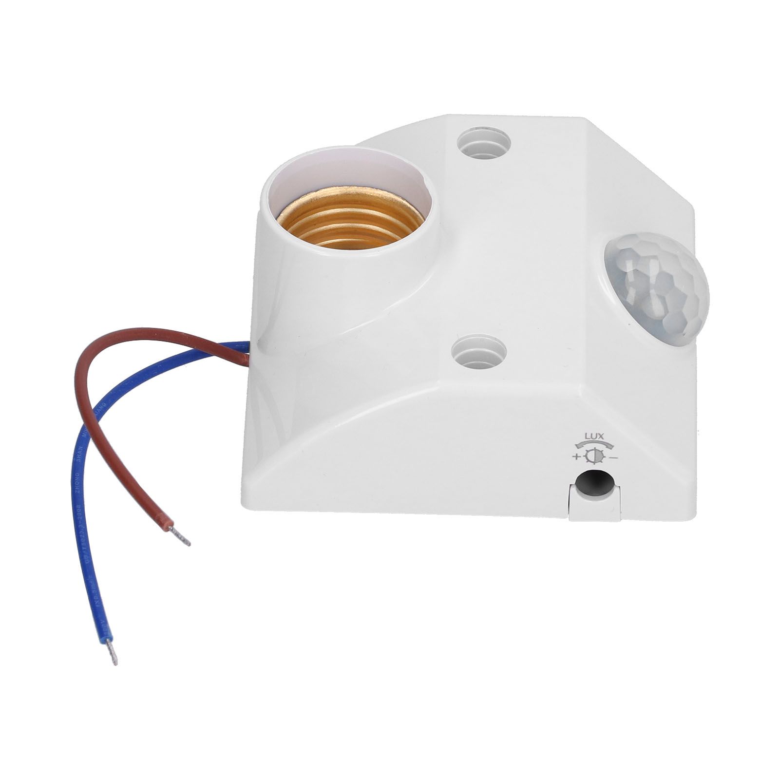 E27 Induction Lamp Holder Low Energy Body Infrared Sensing Bulb Holder 50W view 9