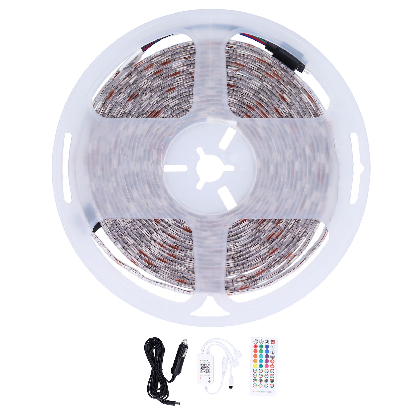 Strip Light RGB 5m Waterproof LED Color Music Mode Mobile APP Control Tape view 2