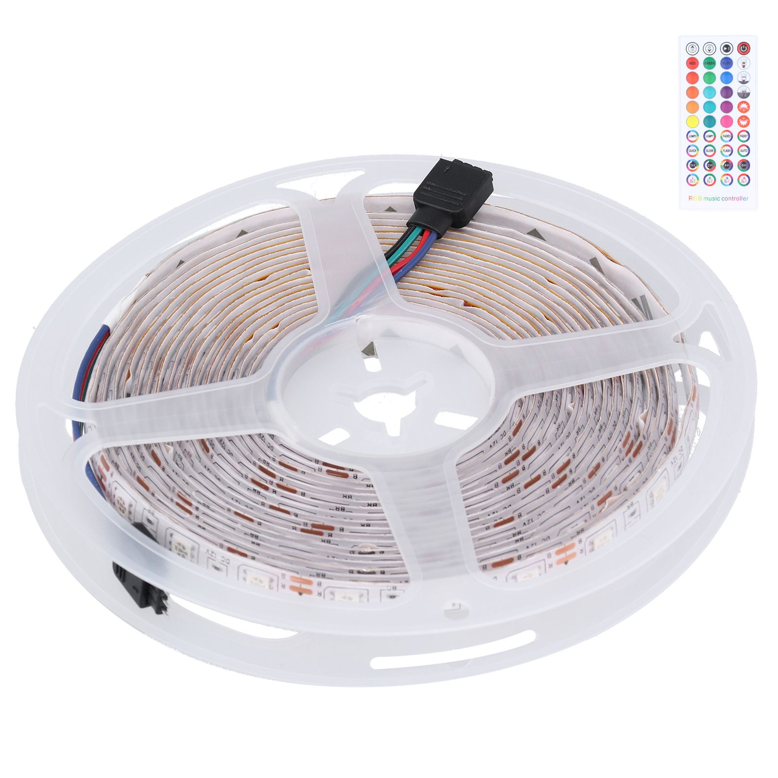 Strip Light RGB 5m Waterproof LED Color Music Mode Mobile APP Control Tape view 4