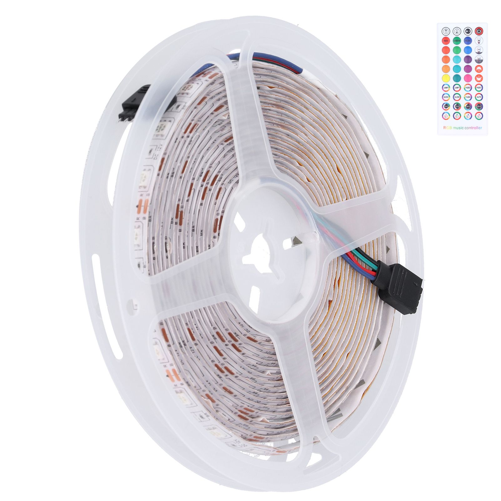 Strip Light RGB 5m Waterproof LED Color Music Mode Mobile APP Control Tape view 5