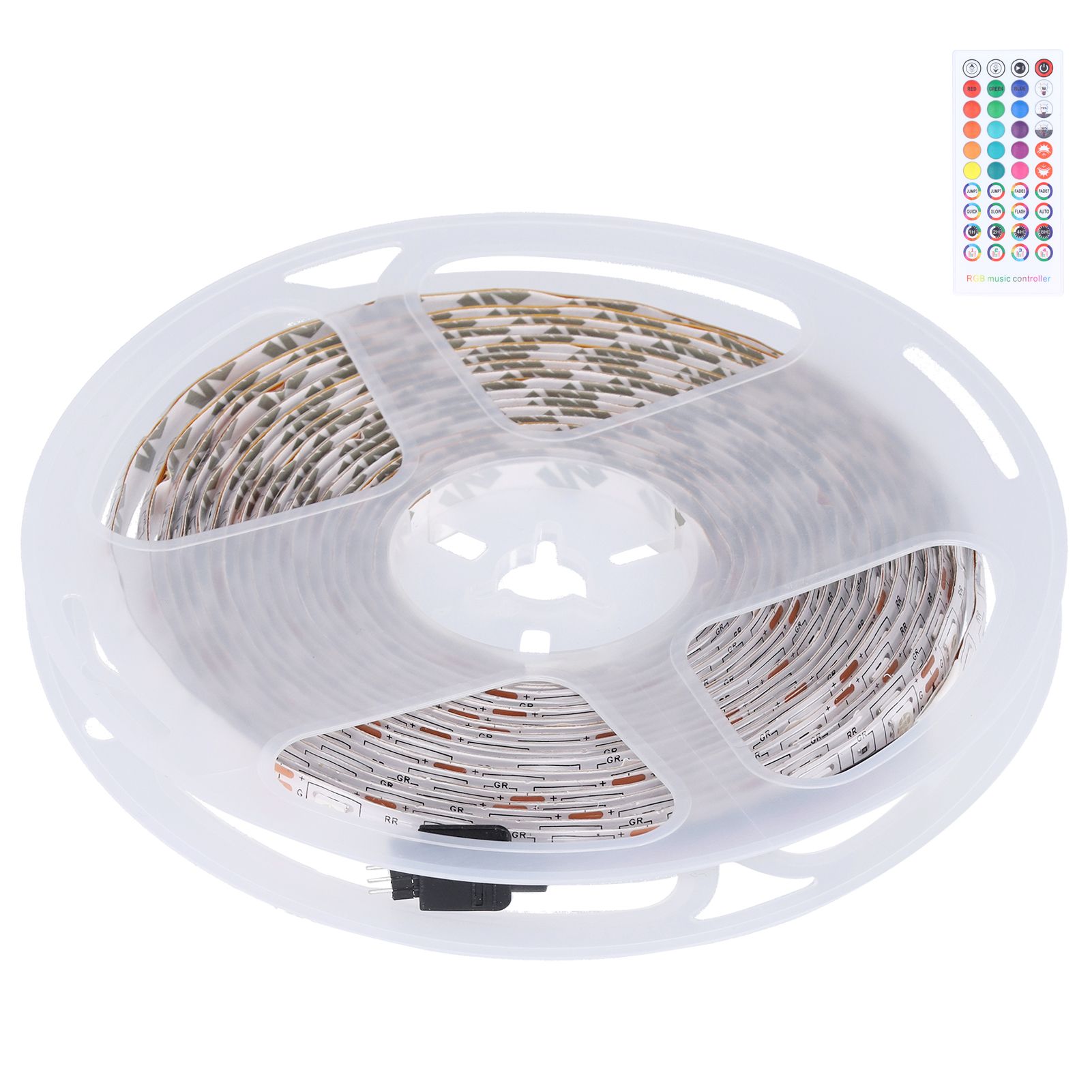 Strip Light RGB 5m Waterproof LED Color Music Mode Mobile APP Control Tape view 6