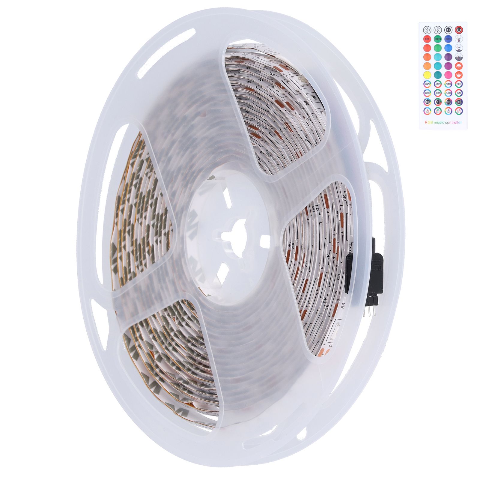Strip Light RGB 5m Waterproof LED Color Music Mode Mobile APP Control Tape view 7