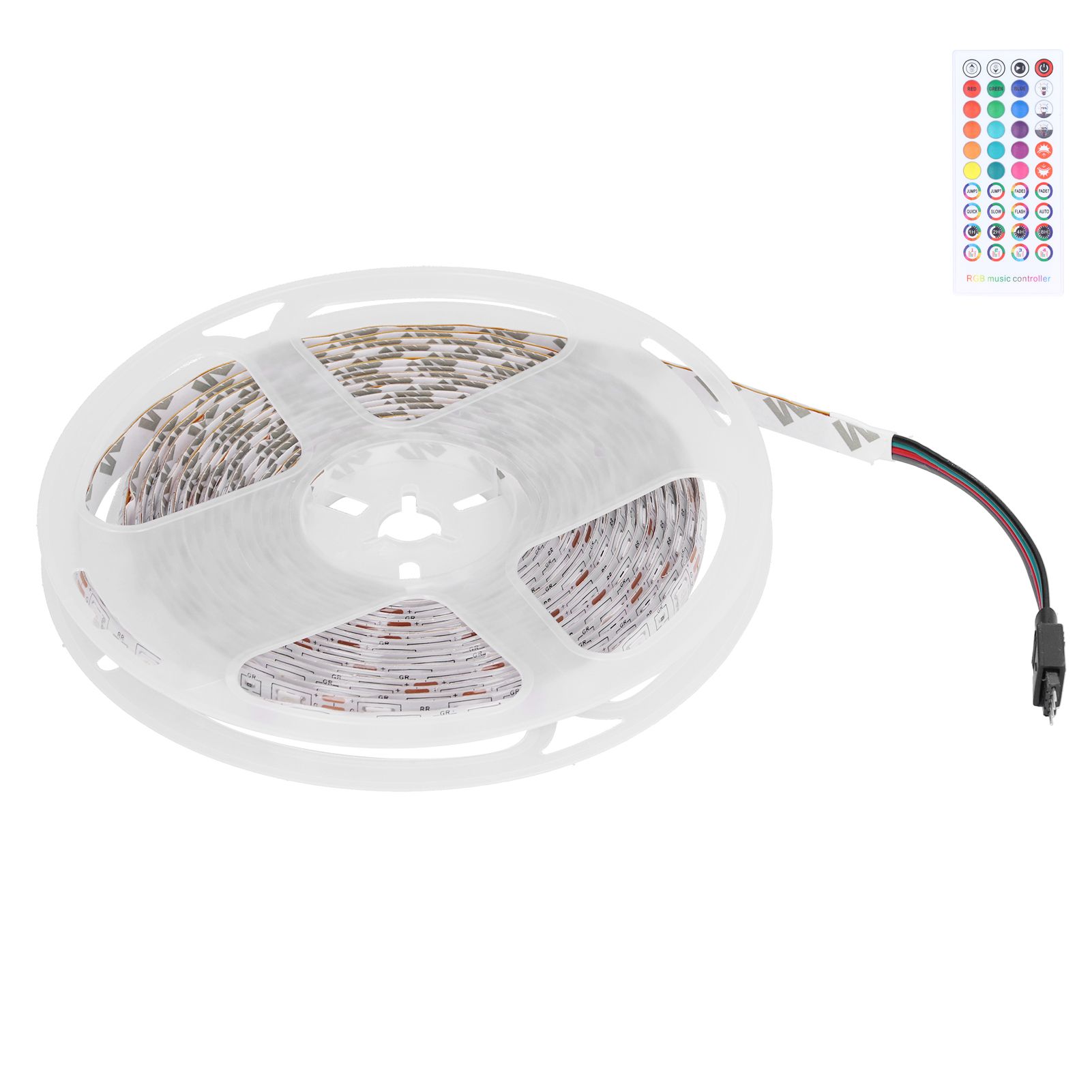 Strip Light RGB 5m Waterproof LED Color Music Mode Mobile APP Control Tape view 10