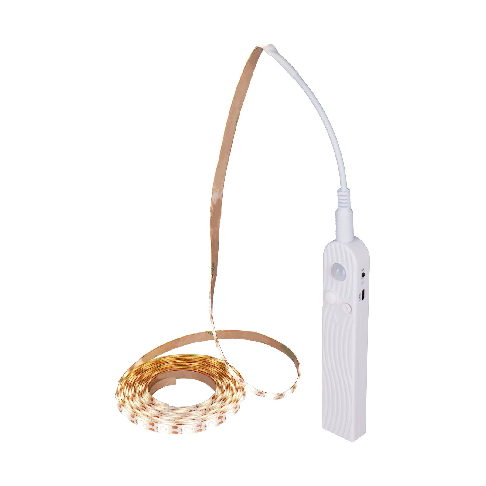 Radar Human Body Induction Light Strip 5V 3Meter 180LED Waterproof Cabinet view 2