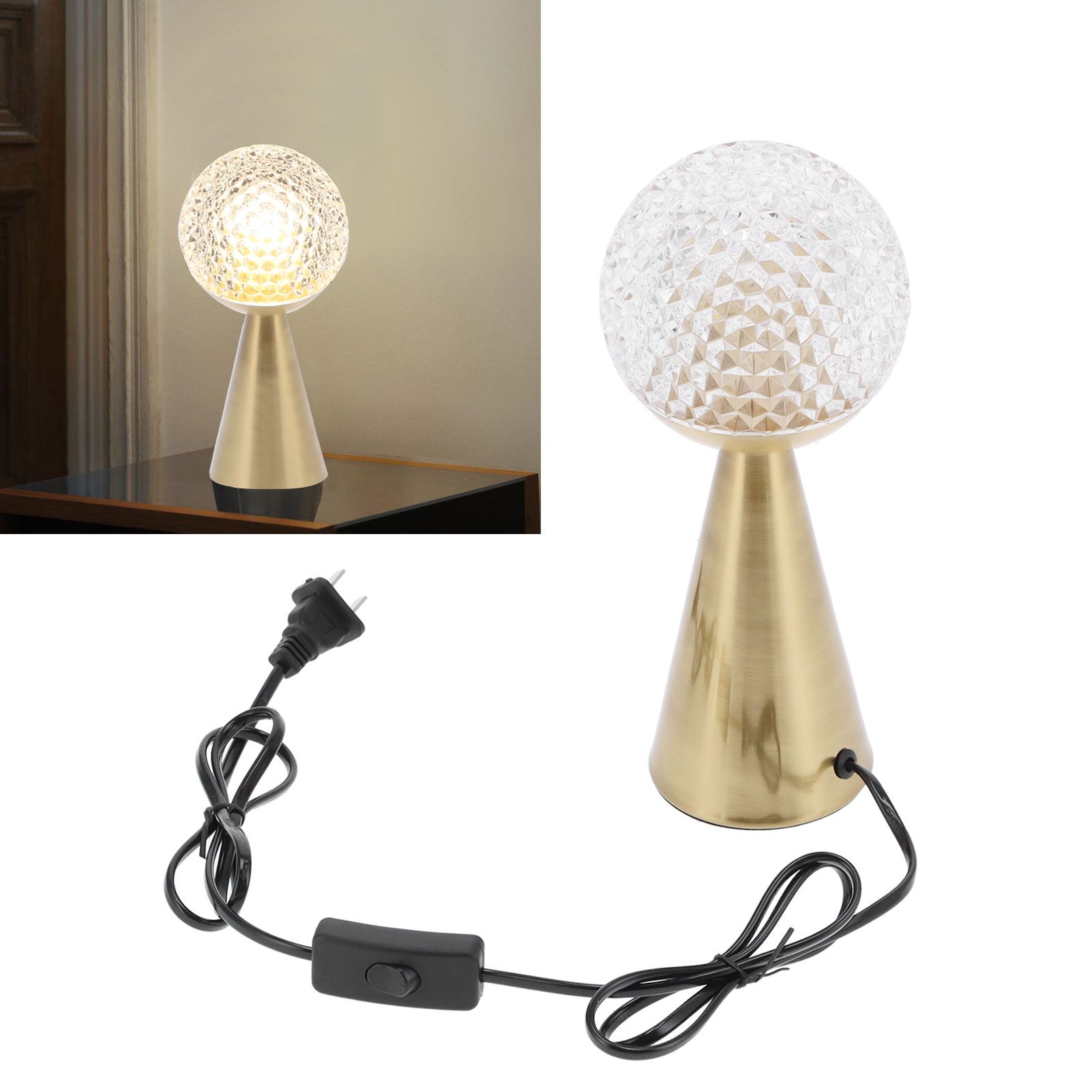Originality LED Lamp Iron Art Desktop Light for Hotel Office Home Living Room view 11