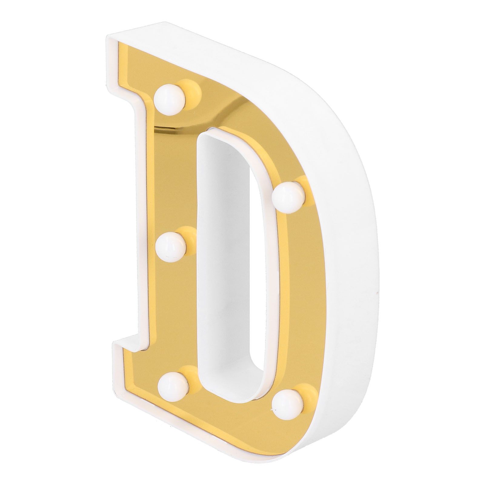 DShape Light Indoor English Alphabet Letter Lamp for Wedding Christmas view 5