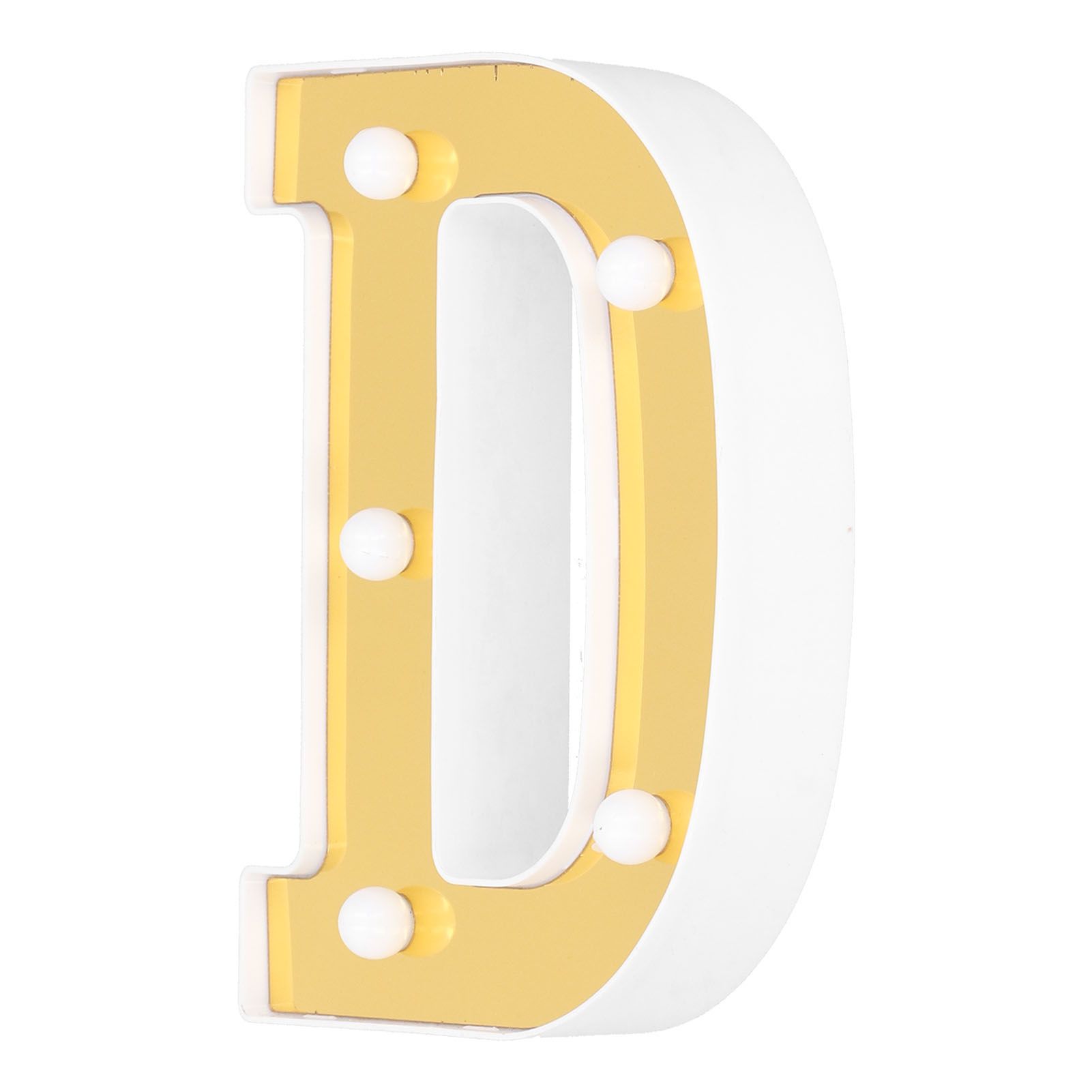 DShape Light Indoor English Alphabet Letter Lamp for Wedding Christmas view 9