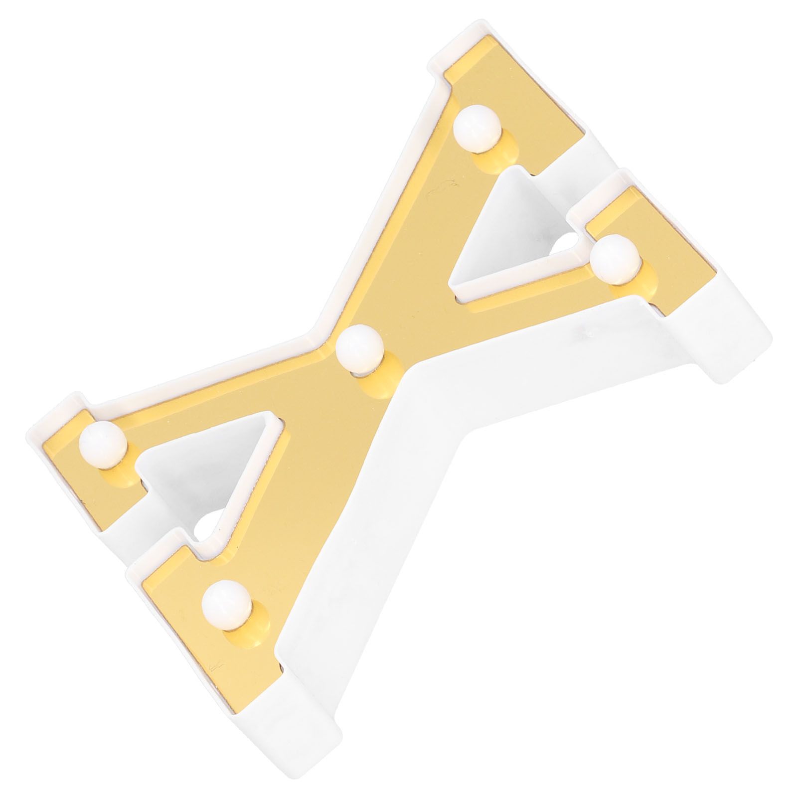 XShaped Lamp Unique English Alphabet Light Sign for Home Bar Cafe Decoration view 8