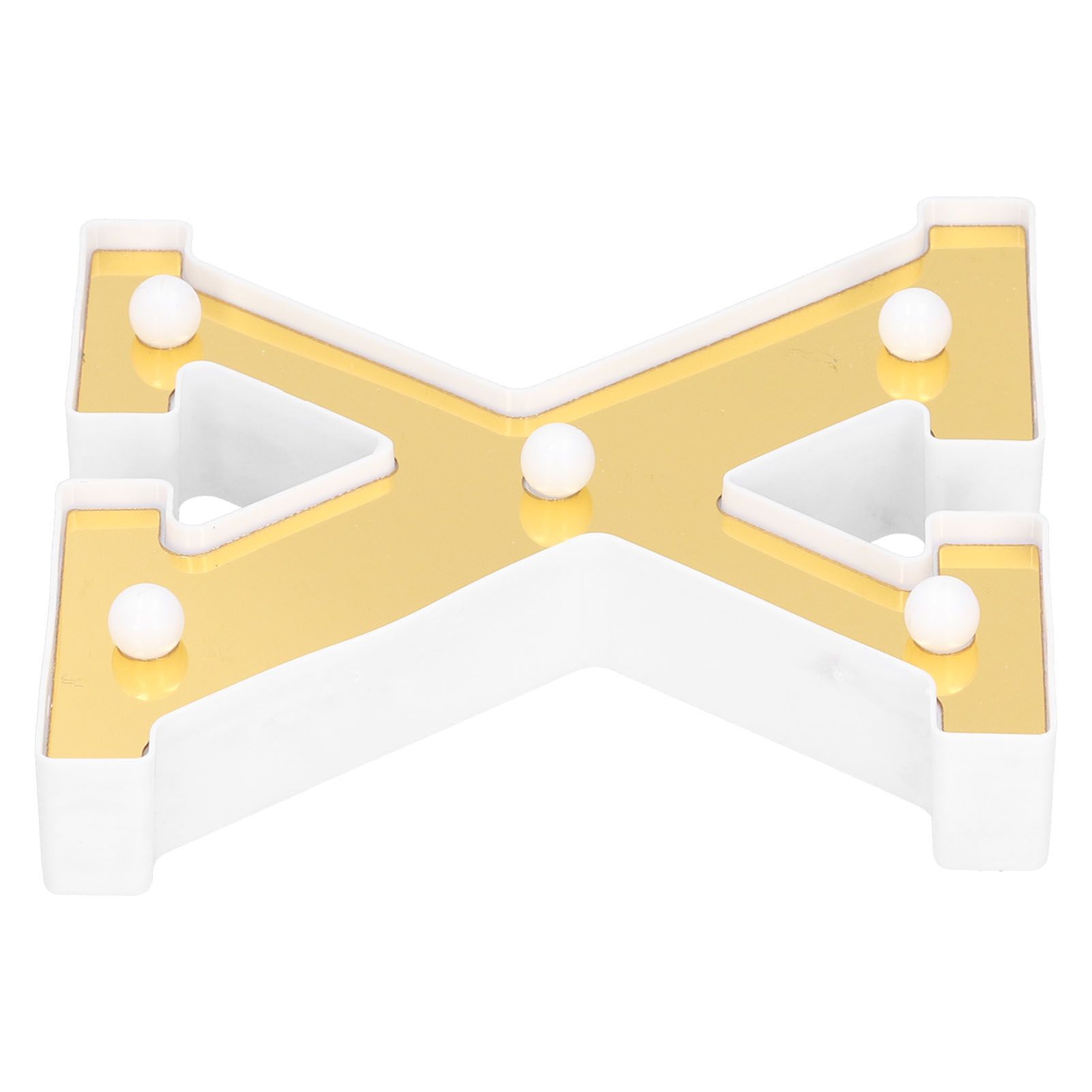 XShaped Lamp Unique English Alphabet Light Sign for Home Bar Cafe Decoration view 9