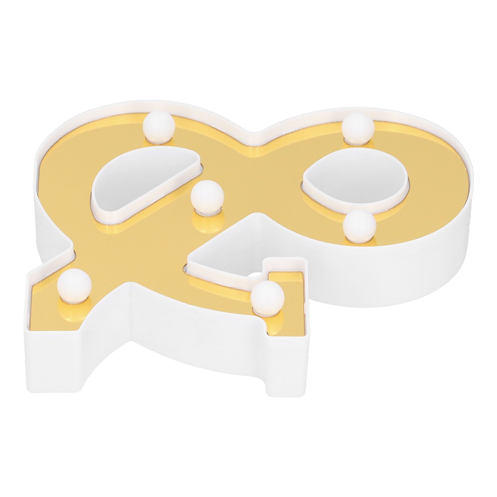 ＆ Shape LED Lamp Innovative Punctuation Sign Light for Marriage Proposal view 7