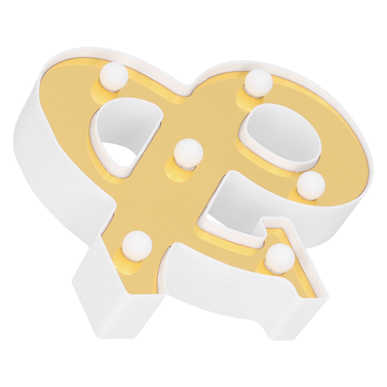 ＆ Shape LED Lamp Innovative Punctuation Sign Light for Marriage Proposal view 9