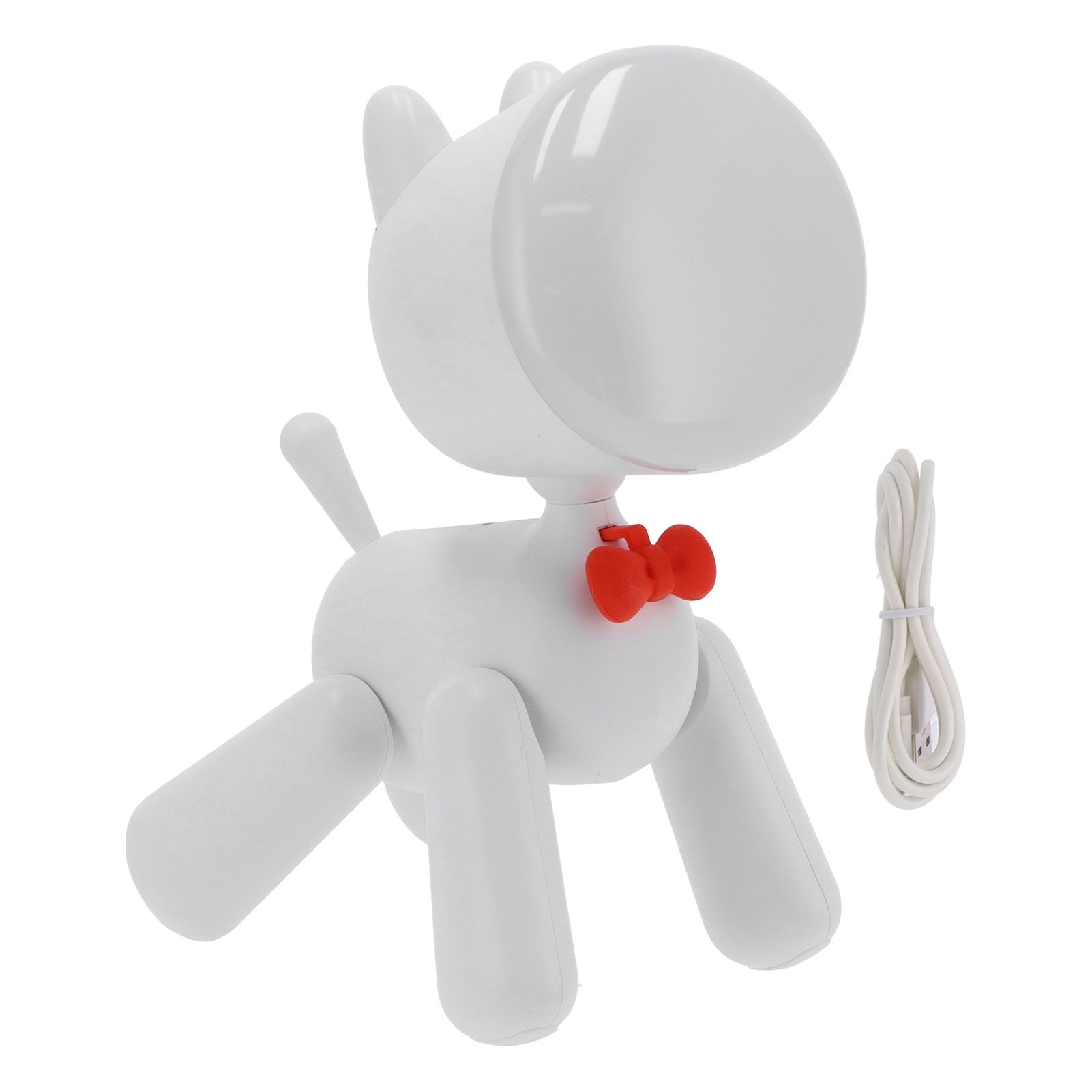 Night Light LED Children's Eye Care Puppy Shape USB Cartoon Table Lamp Gift view 2