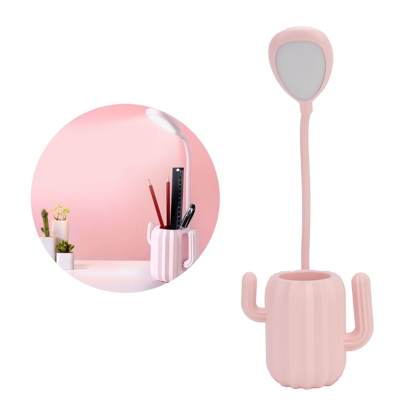 Pen Holder Desk Lamp LED Desktop Eye Protection Charging Reading Lamp Children view 11