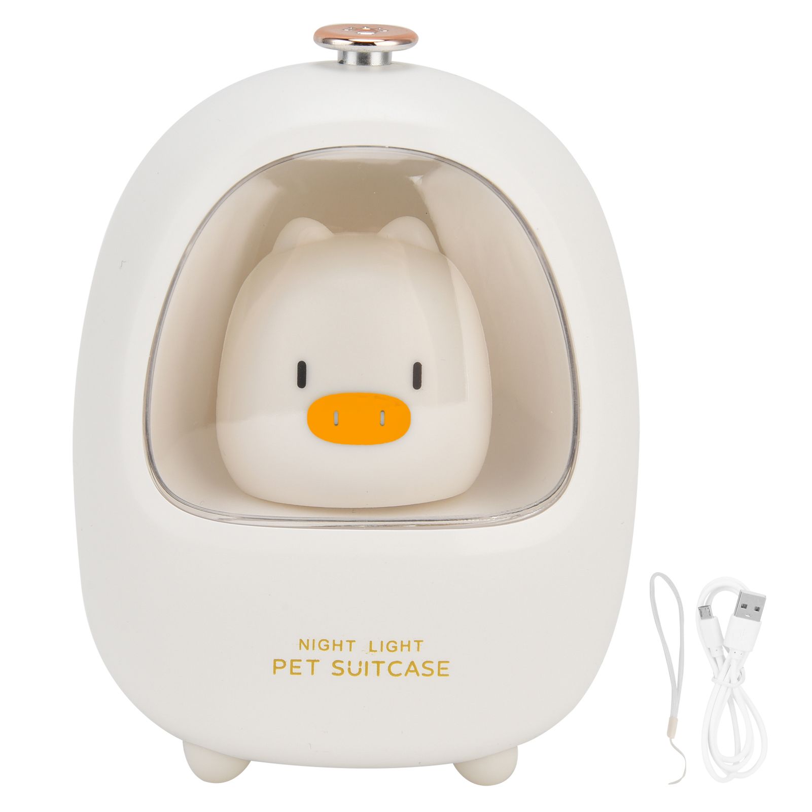 Night Light USB Charging Three Color Temperatures Stepless Dimming LED Soft view 2