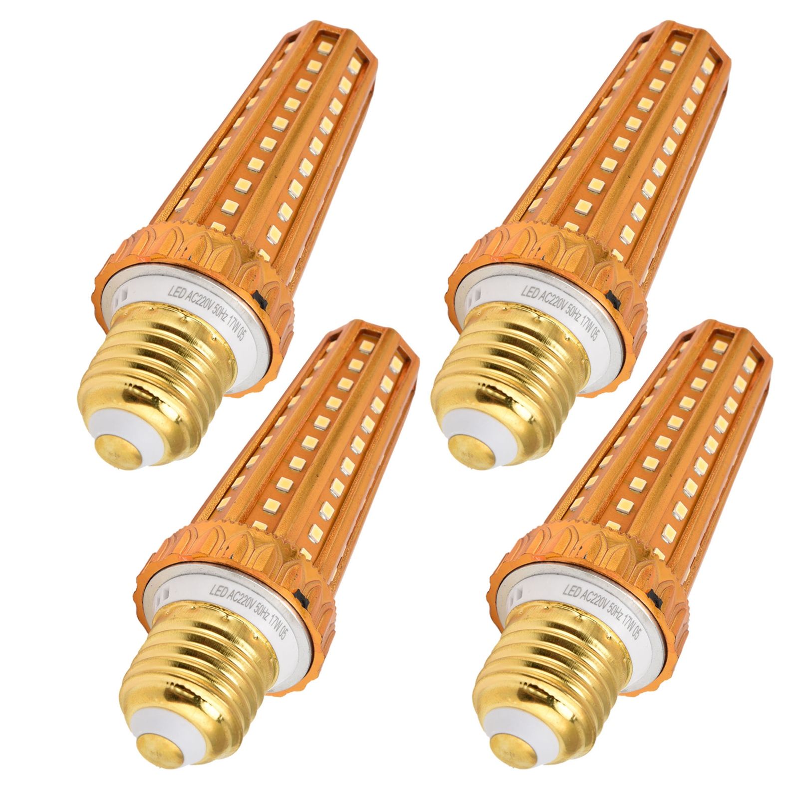 4Pcs LED Corn Light Bulb E27 17W 3200LM Bulb for Indoor Warehouse Basement view 3