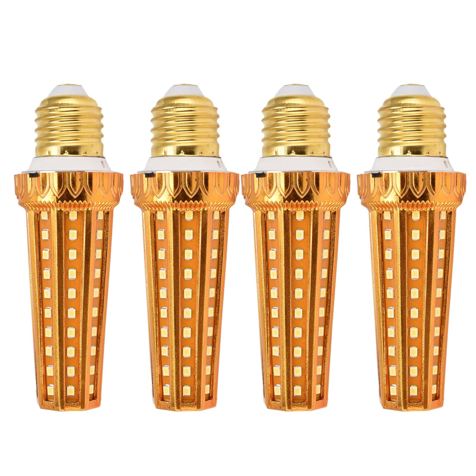4Pcs LED Corn Light Bulb E27 17W 3200LM Bulb for Indoor Warehouse Basement