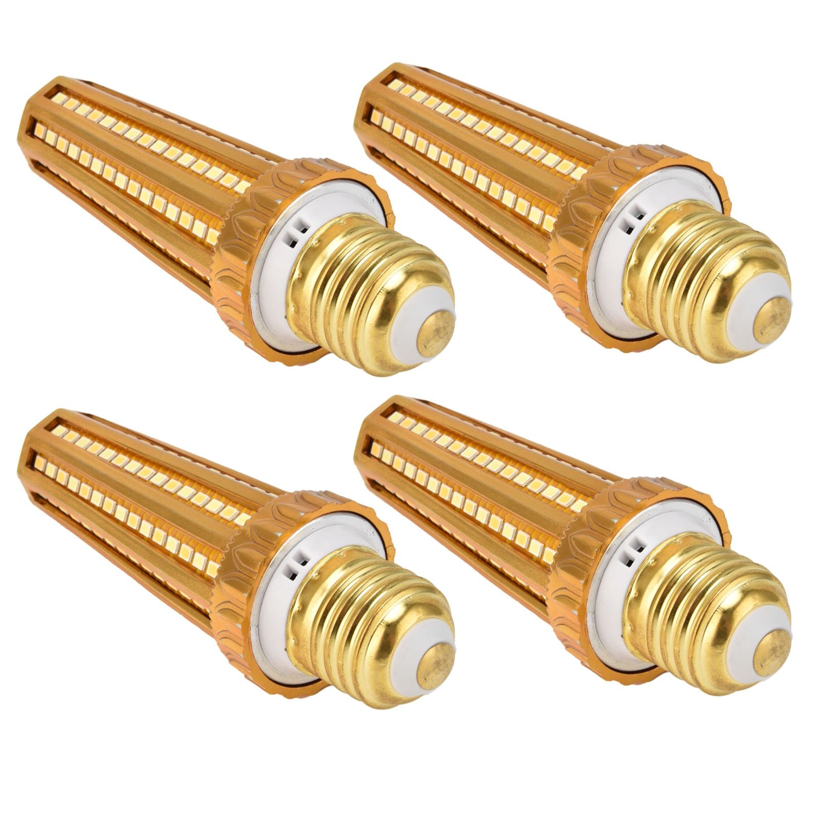 4Pcs LED Corn Light Bulb E27 17W 3200LM Bulb for Indoor Warehouse Basement