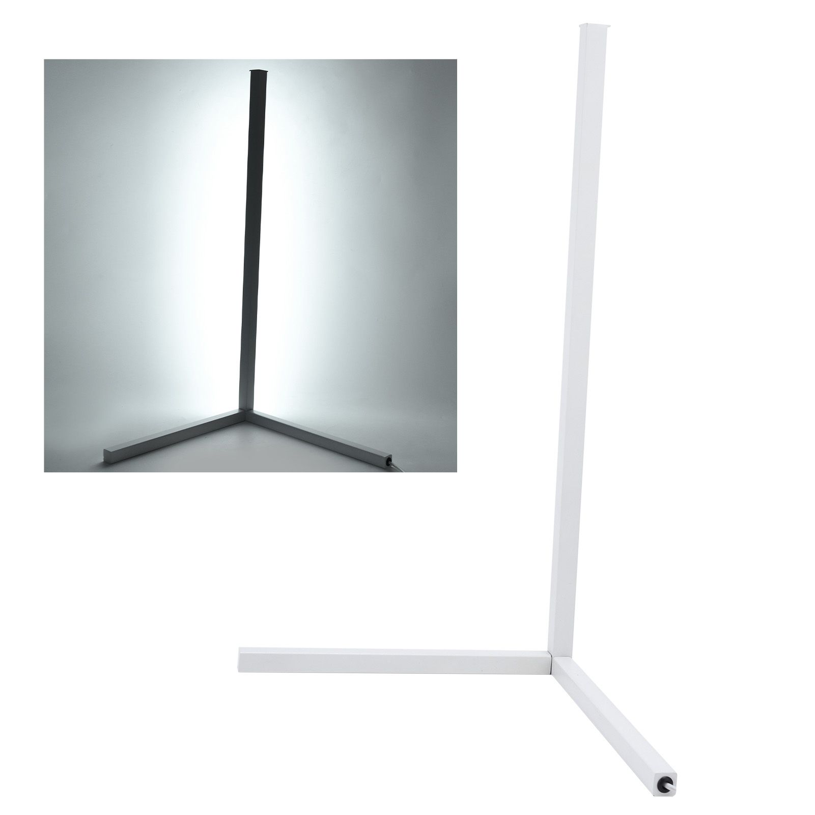 Wall Corner Floor Lamp 6000K Vertical Night Light for Home Living Room Bedroom view 11