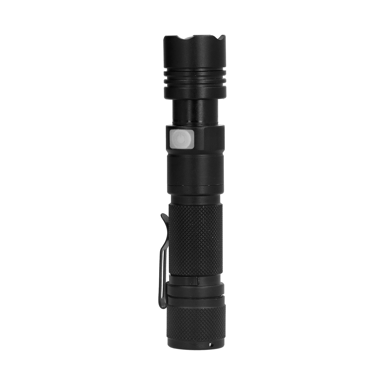 P50 LED Flashlight High Brightness LED Outdoor USB Rechargeable Aluminum Alloy view 5