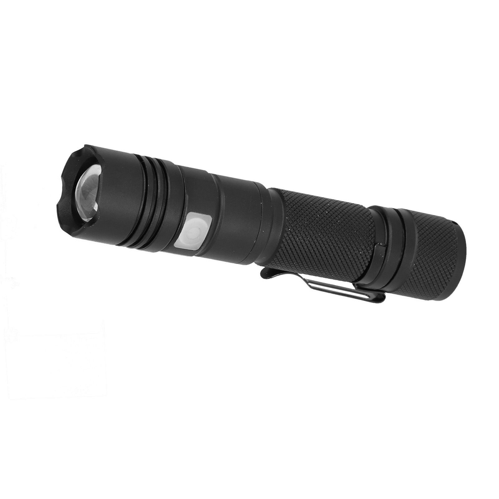 P50 LED Flashlight High Brightness LED Outdoor USB Rechargeable Aluminum Alloy view 7