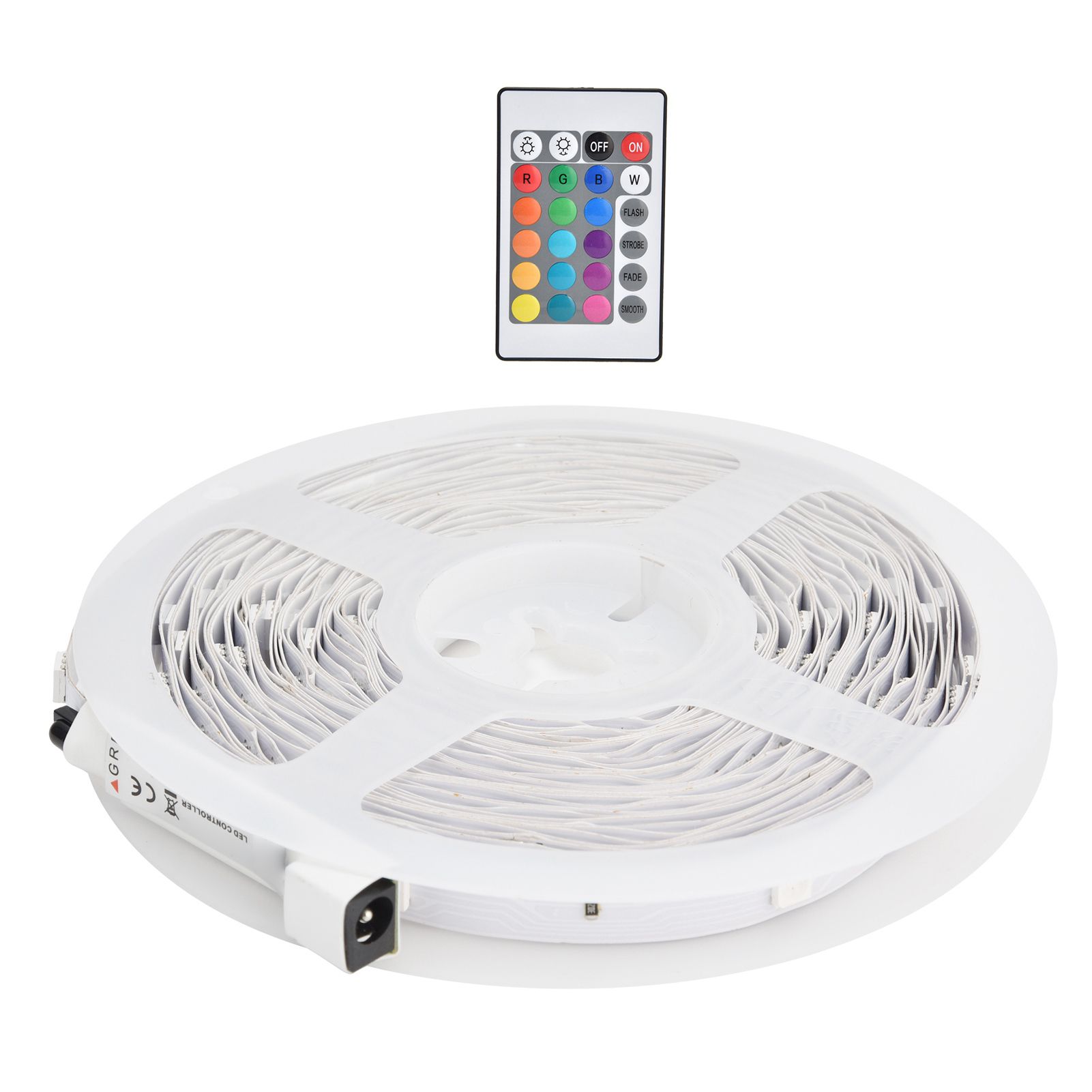 10m LEDstrip Light Set RGB Music Bluetooth APP 24-Key Control Intelligent Tape — image 1