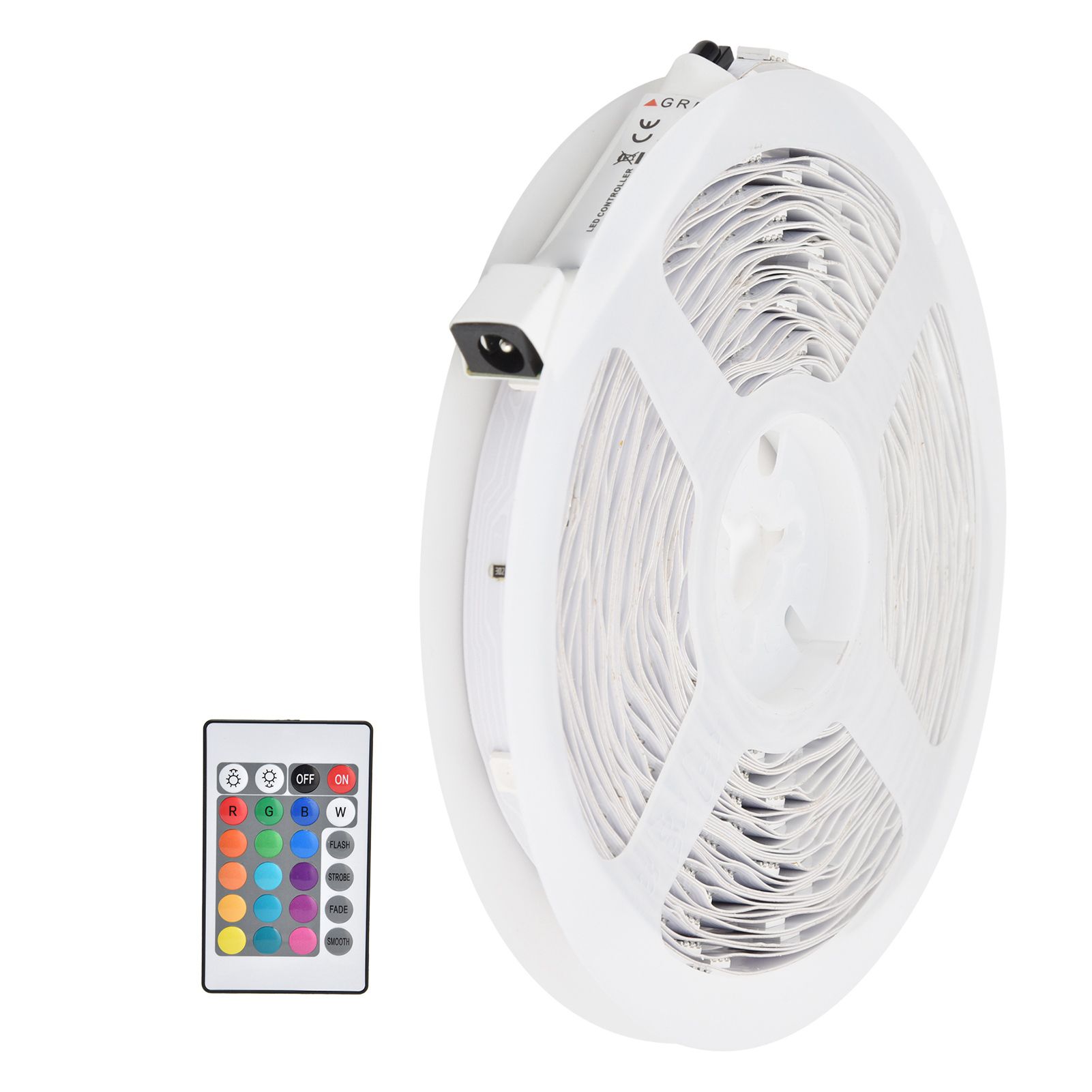10m LEDstrip Light Set RGB Music Bluetooth APP 24-Key Control Intelligent Tape view 3