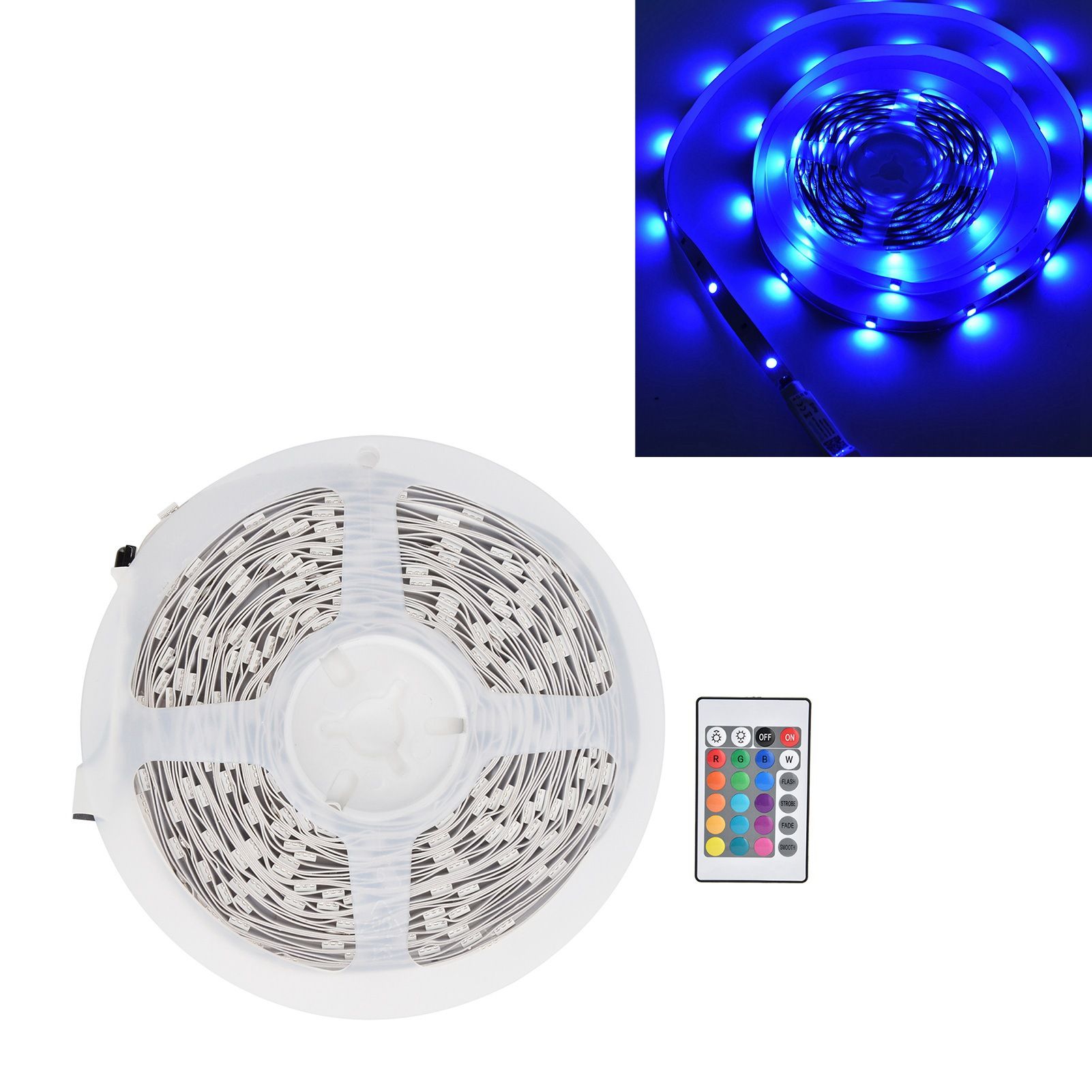 10m LEDstrip Light Set RGB Music Bluetooth APP 24-Key Control Intelligent Tape view 11