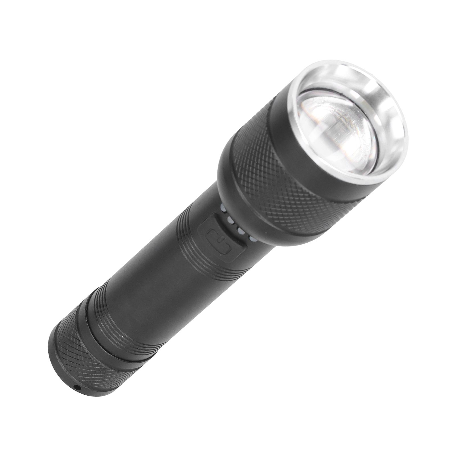 P50 Bright Flashlight LED 4‑Gear USB Rechargeable Retractable Zoom Durable view 4