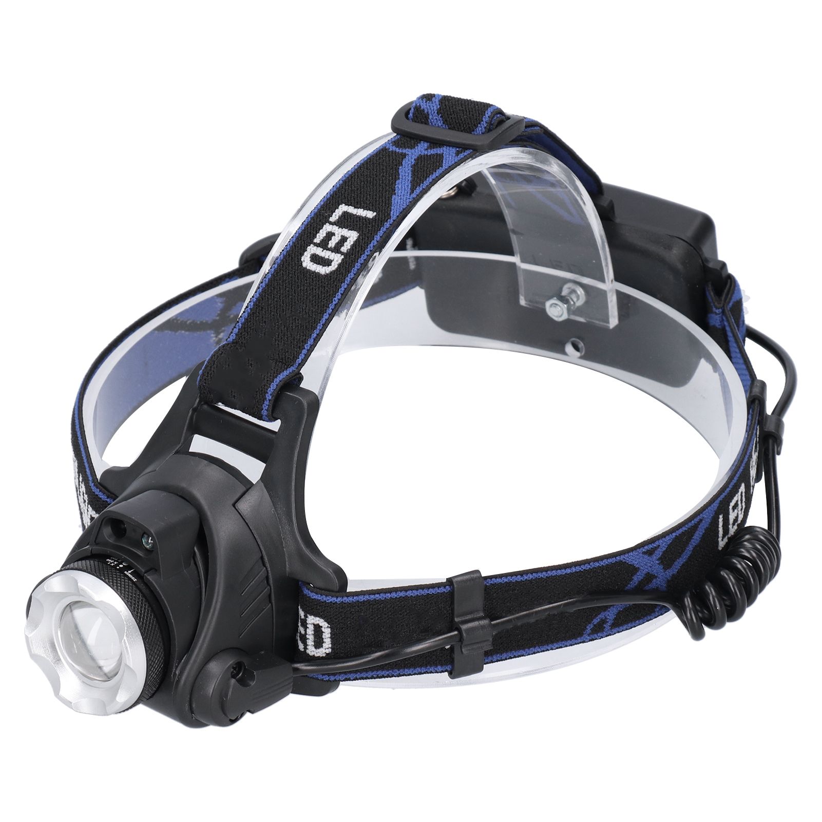 LED Headlamp Scalable Focusing Induction Headlight for Camping Fishing Night view 7