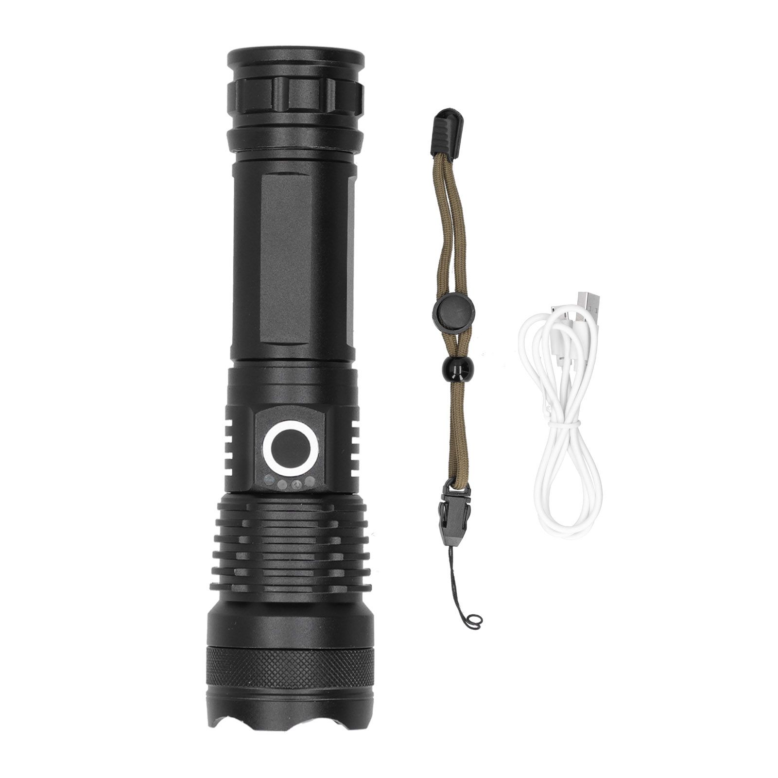 P50 LED Flashlight Battery Indicate USB Charging 20W Ultra Bright Flashlight view 2
