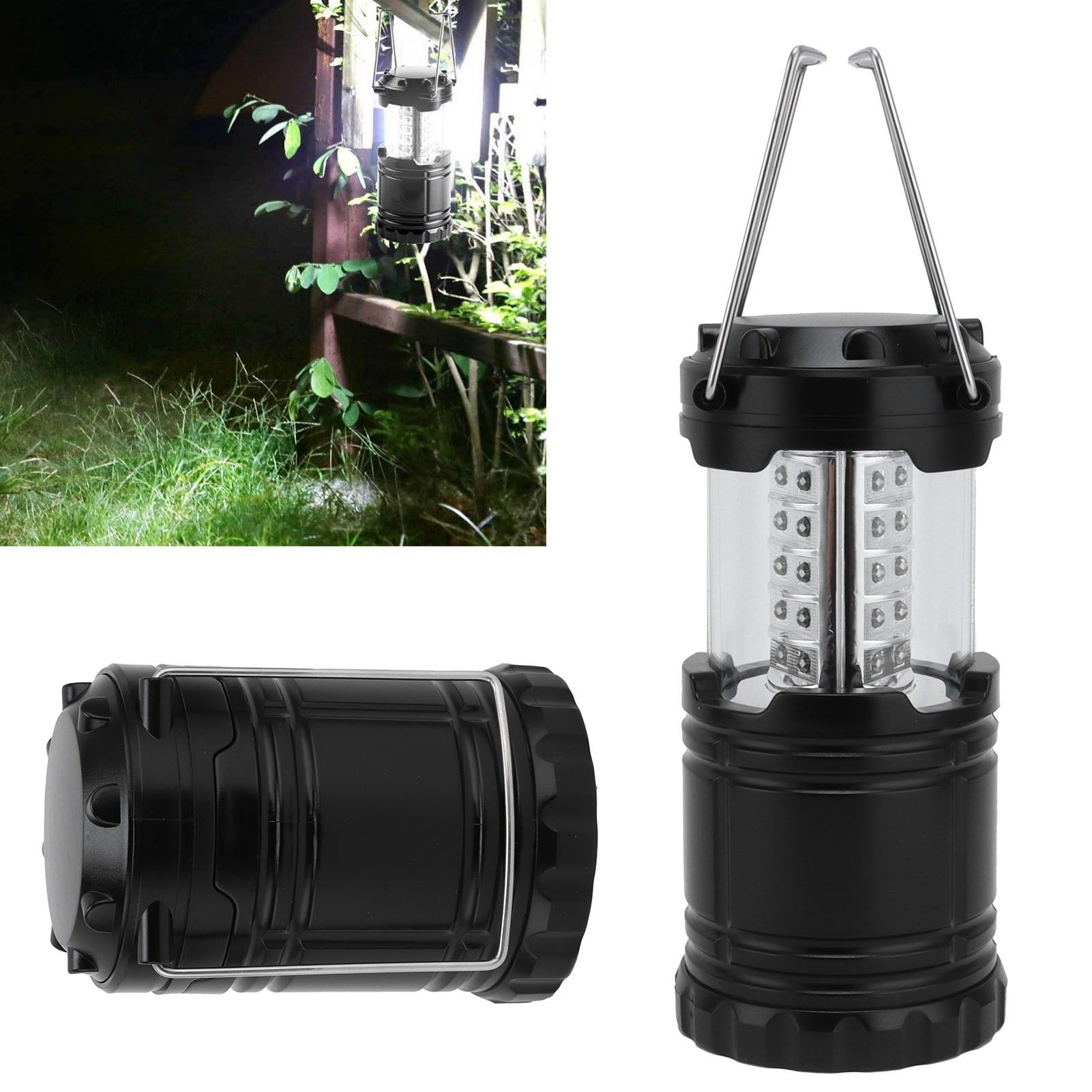 Portable Tent Light 30LEDs Battery Powered Camping Lamp Outdoor Searchlight view 11