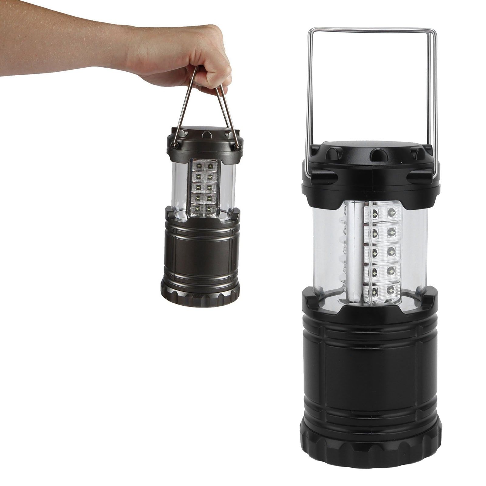 Portable Tent Light 30LEDs Battery Powered Camping Lamp Outdoor Searchlight view 12