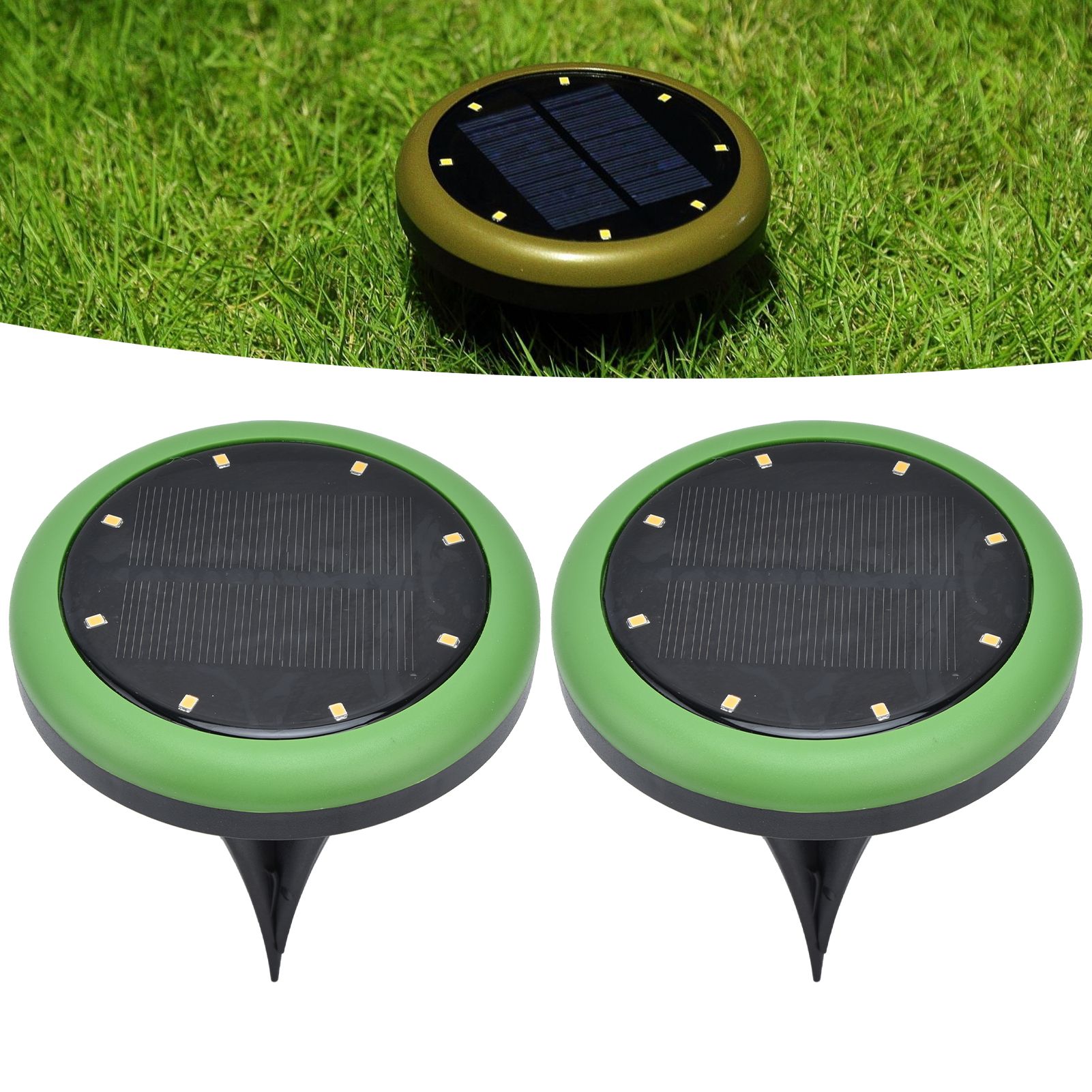 Solar Lawn Lamp LED Ground Lights IP65 Waterproof Solar Pathway Lamp Outdoor view 11