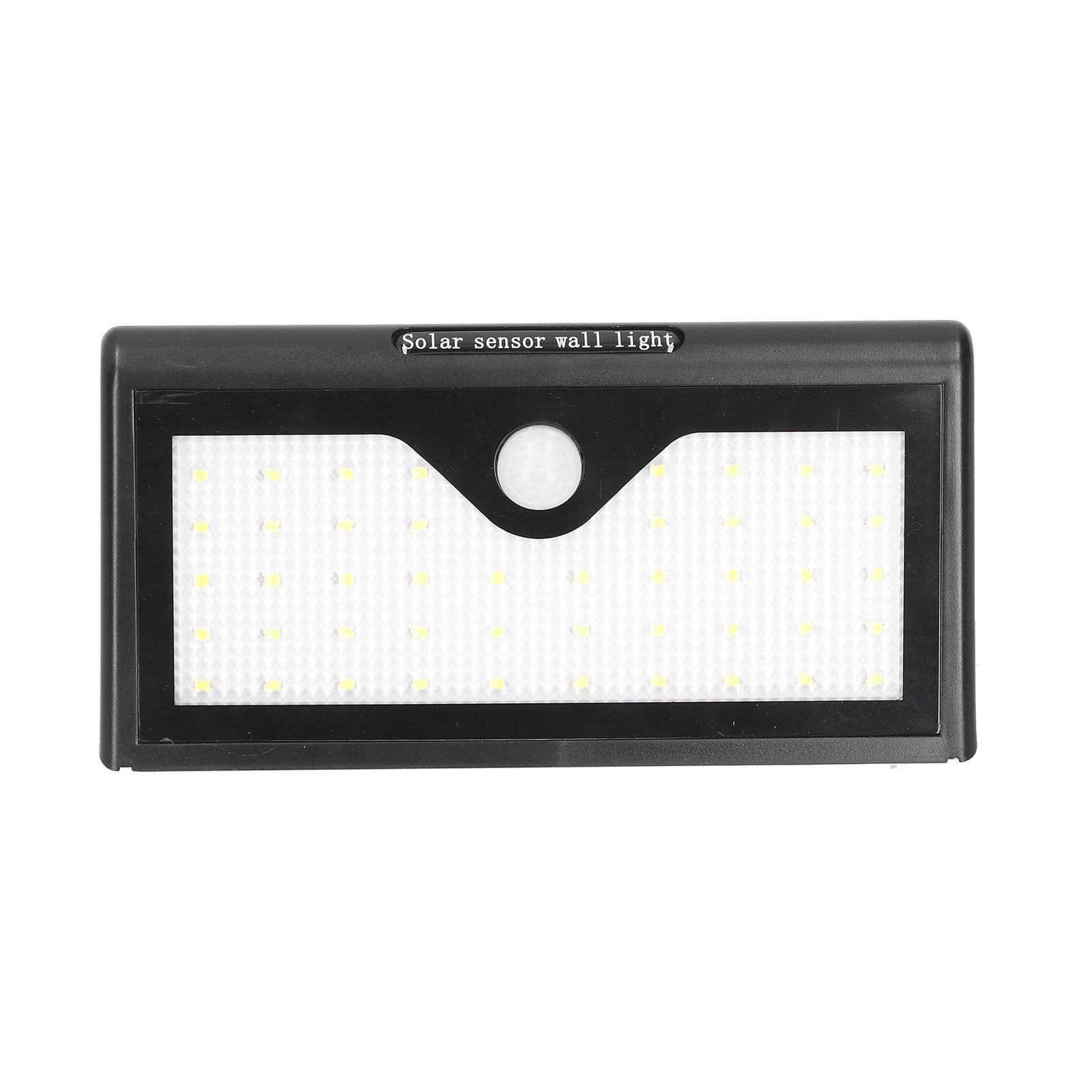 46LED Solar Wall Light Trigonal Body Infrared Sensor Waterproof Bright Durable