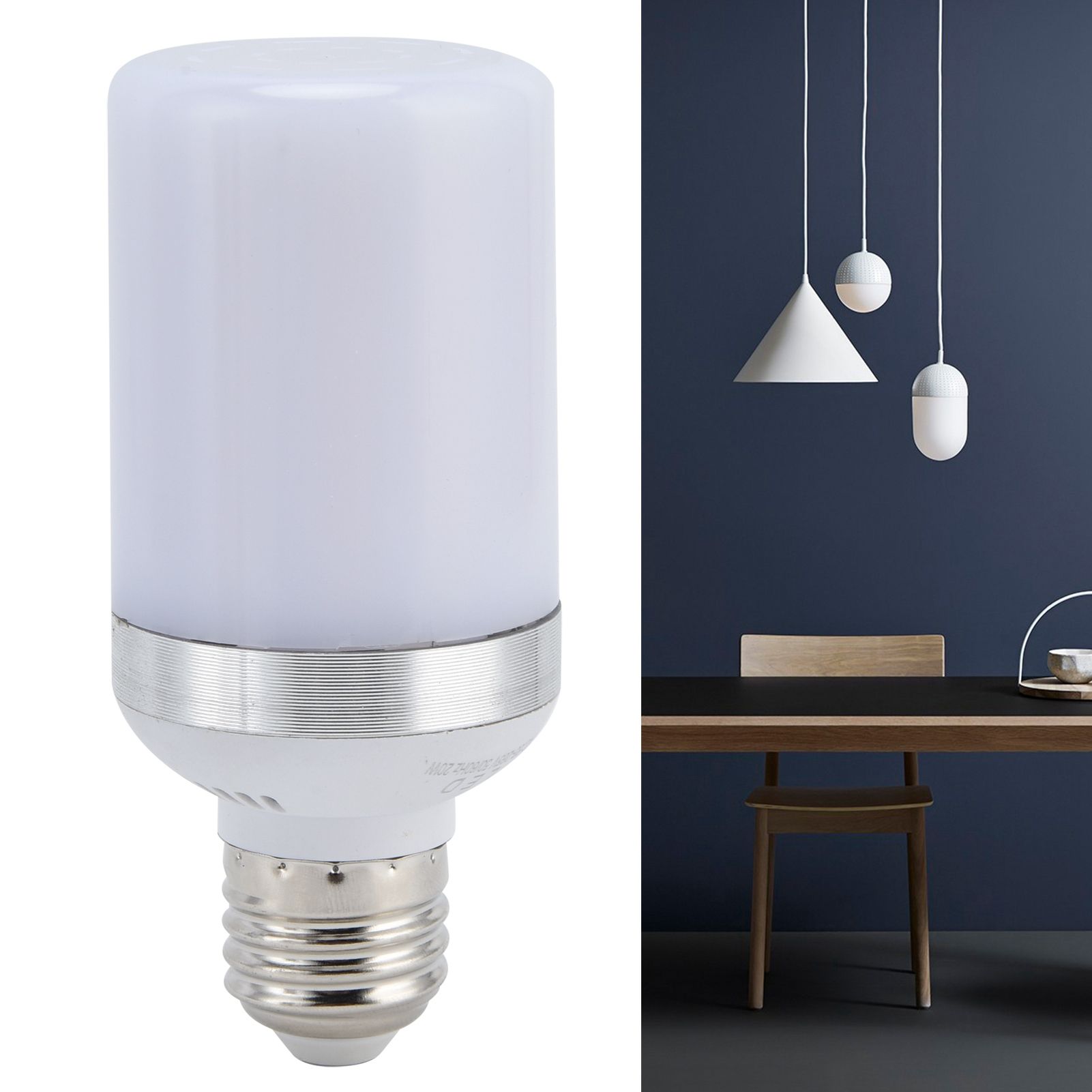 E27 LED Corn Bulb 20W 1800LM Milk White Light Bulb For Chandelier Table Lamp view 11