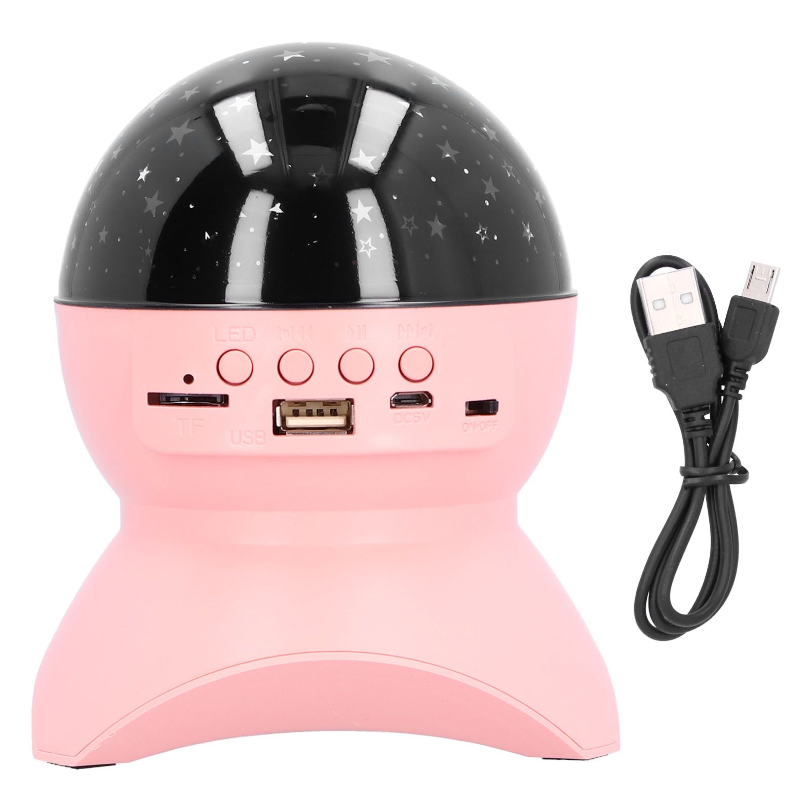 LED Rotating Star Sky Light USB Bluetooth Music Projection Lamp Night Light view 2