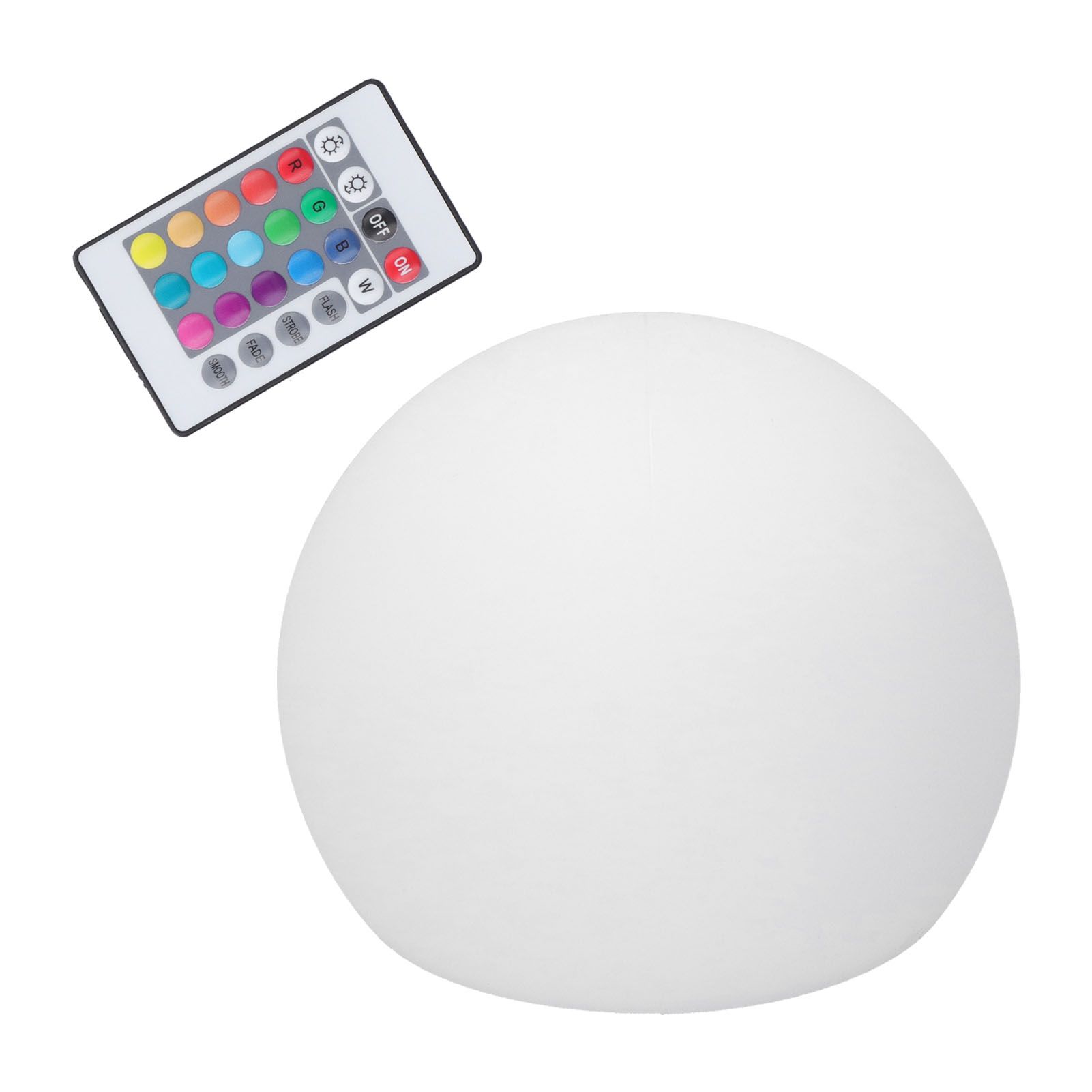 LED Ball Light 24 Key Remote Control RGBW Globe Lamp Night Light with 16 Color view 5