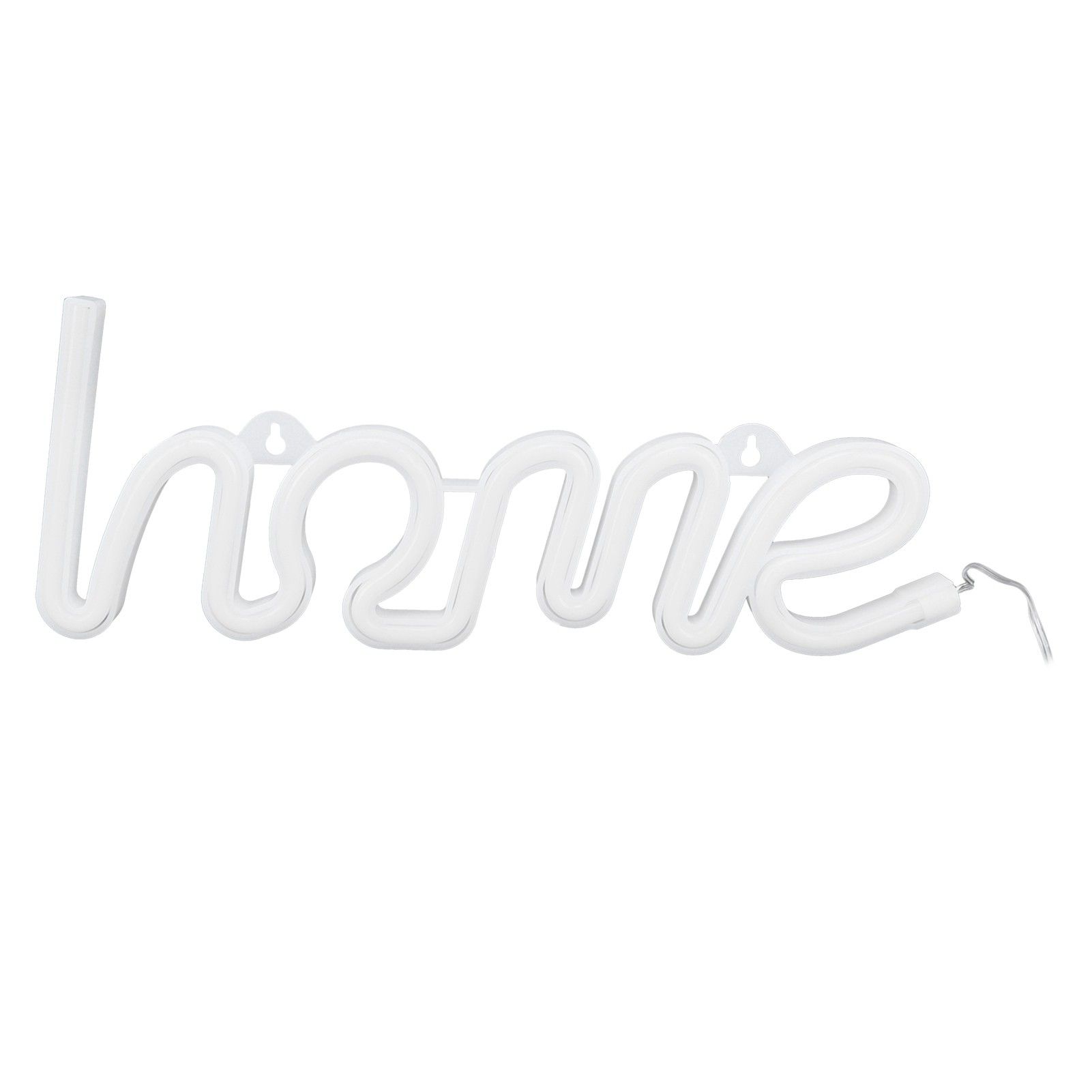 HOME Neon Sign Light USB/Battery Powered Wall Hanging Lamp for Festive view 4