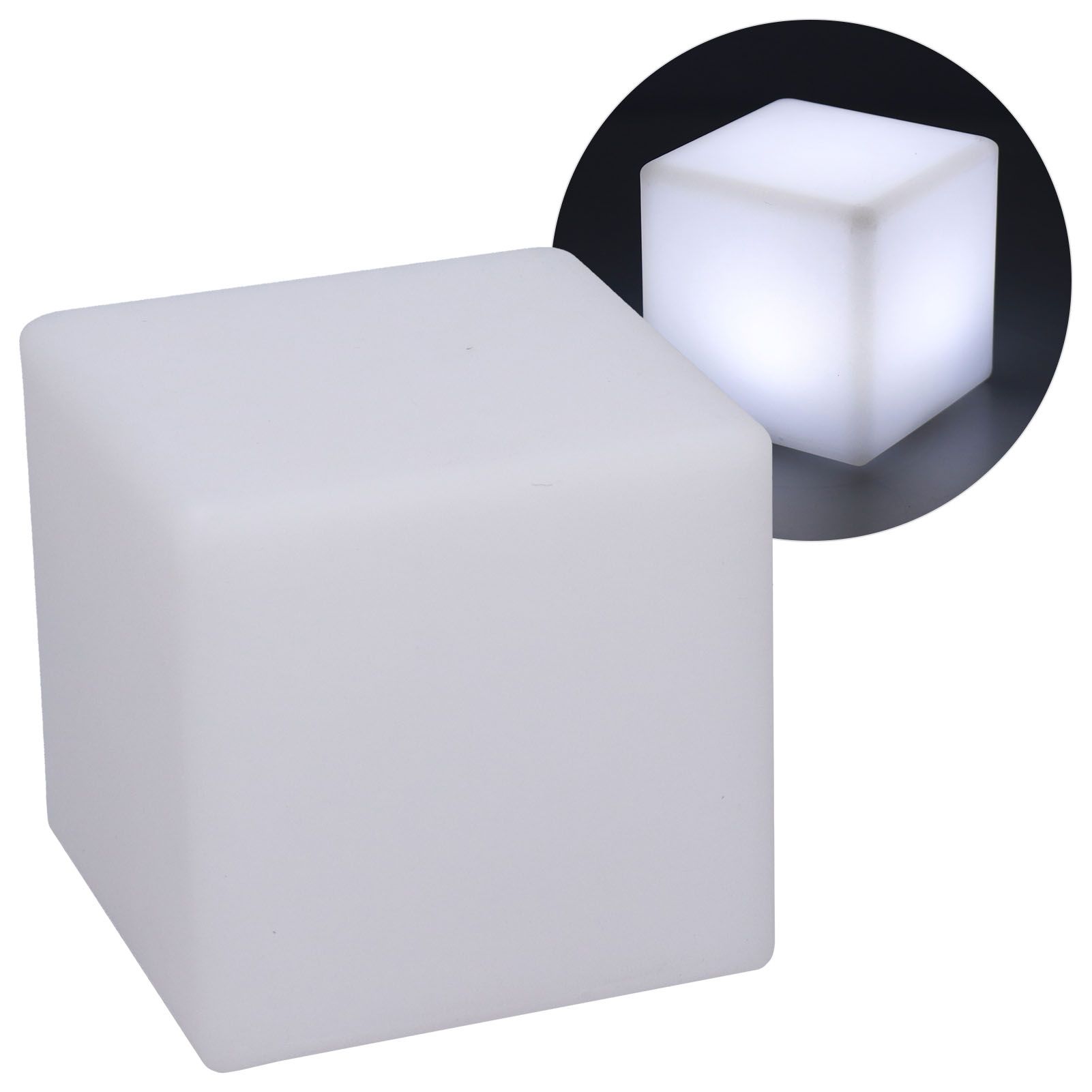 LED Cube Lamp Remote Control RGBW Adjustable 16‑Color 4‑Mode Durable Night view 6