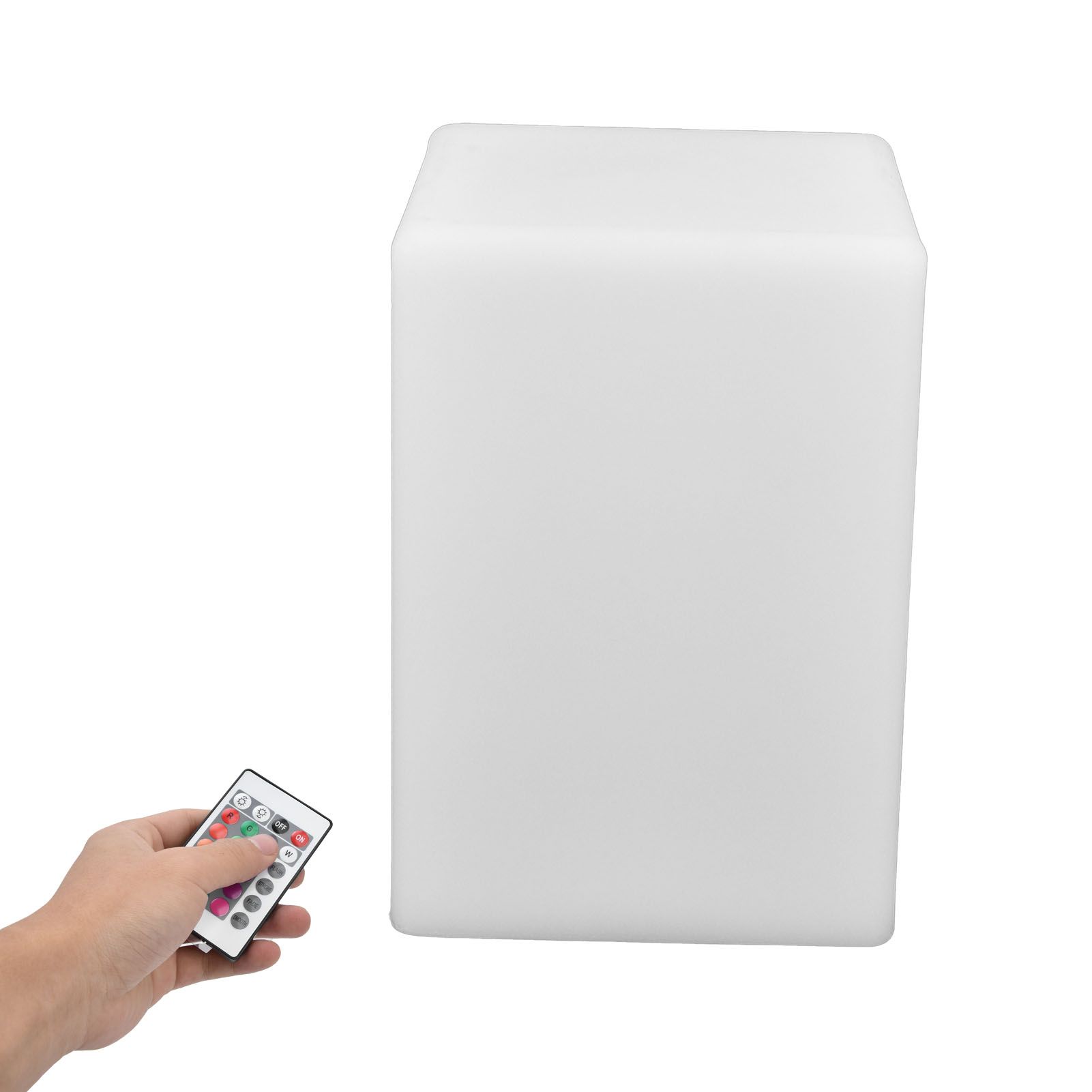LED Square Night Light Remote Control 16 Color 4 Mode RGBW Cube Lamp for view 4