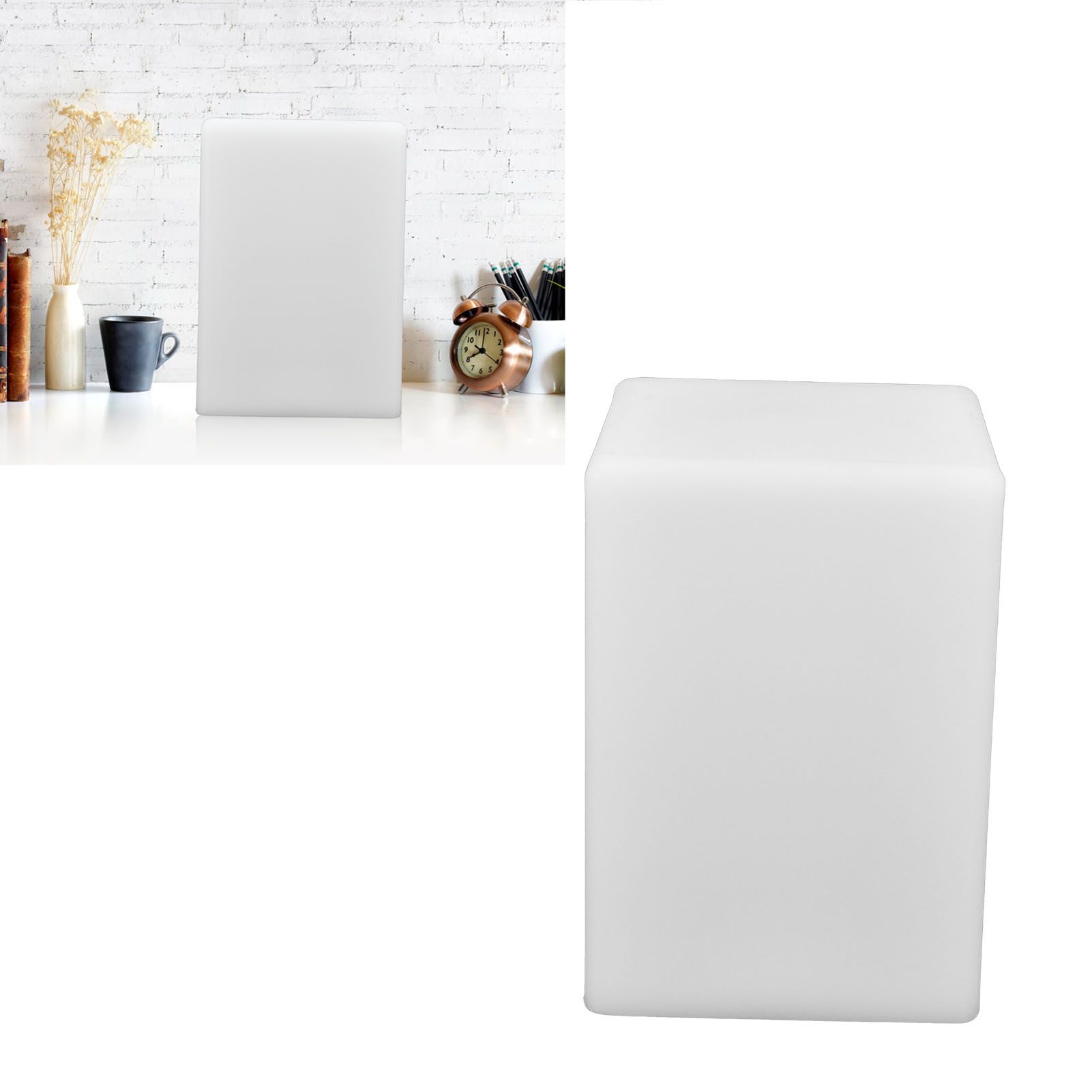 LED Square Night Light Remote Control 16 Color 4 Mode RGBW Cube Lamp for view 11